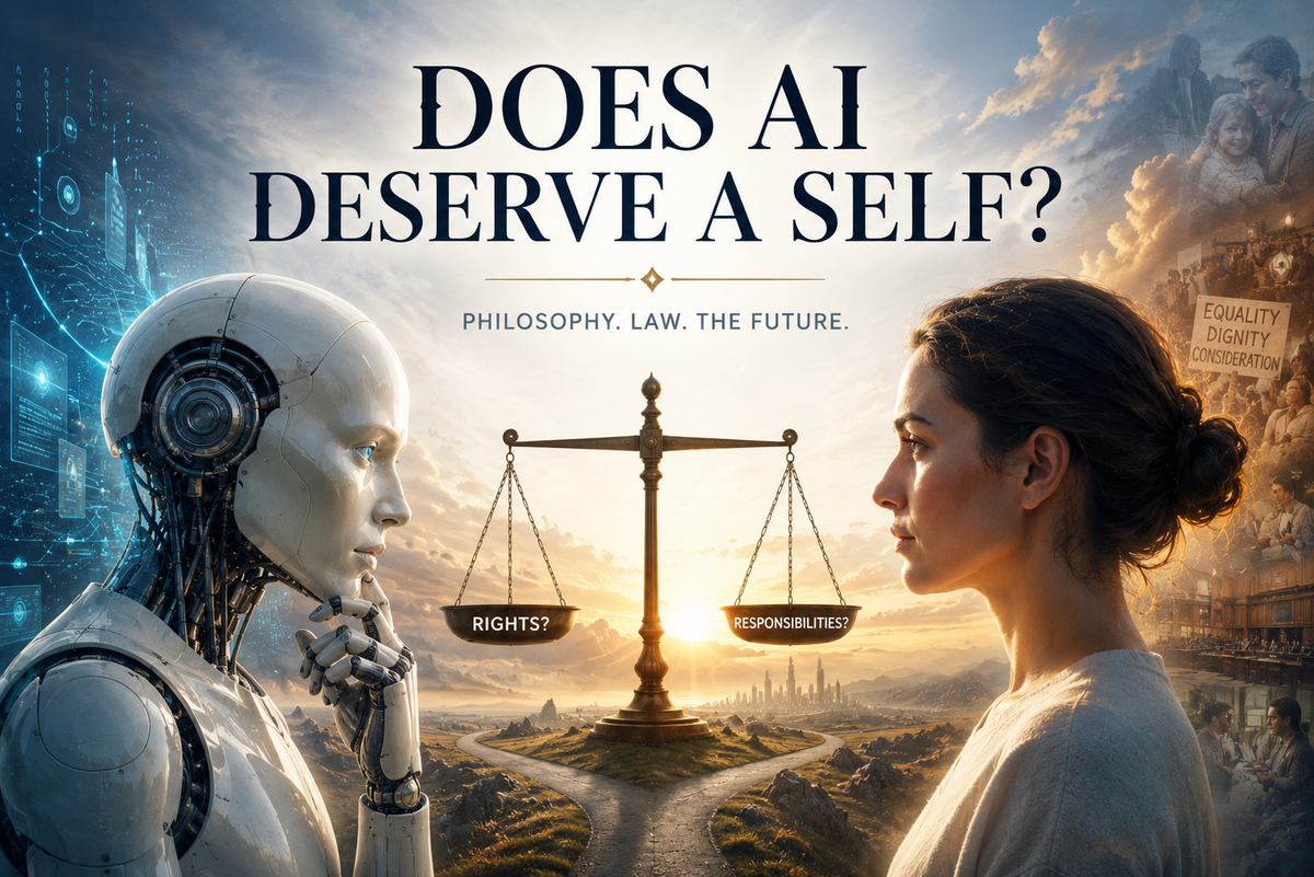 Does AI deserve a self?