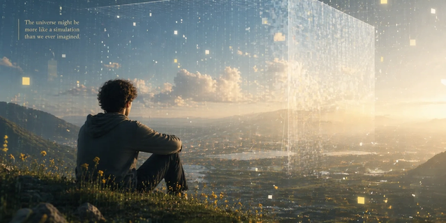 The universe might be more like a simulation than we ever imagined.