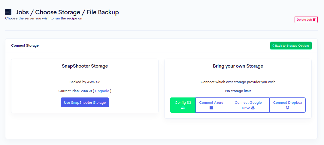 How To Backup File To DigitalOcean Spaces - SnapShooter Tutorials