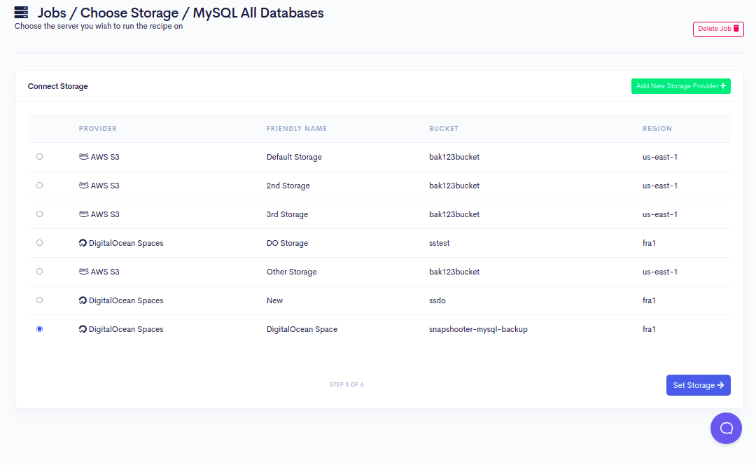 How To Backup MySQL To DigitalOcean Spaces - SnapShooter Tutorials