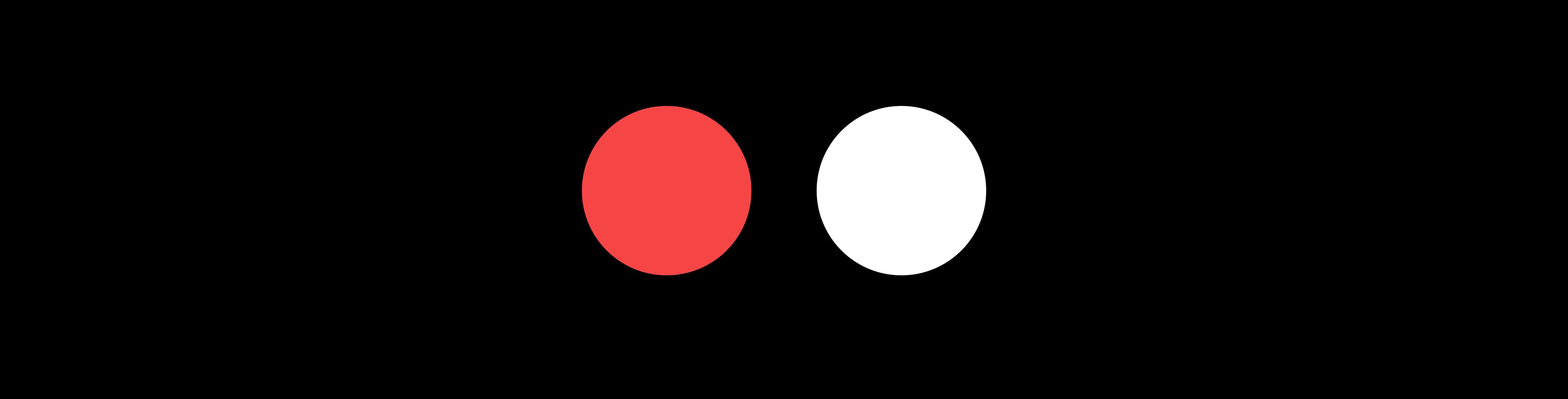 App color palette showing a soft red and a complimenting white color