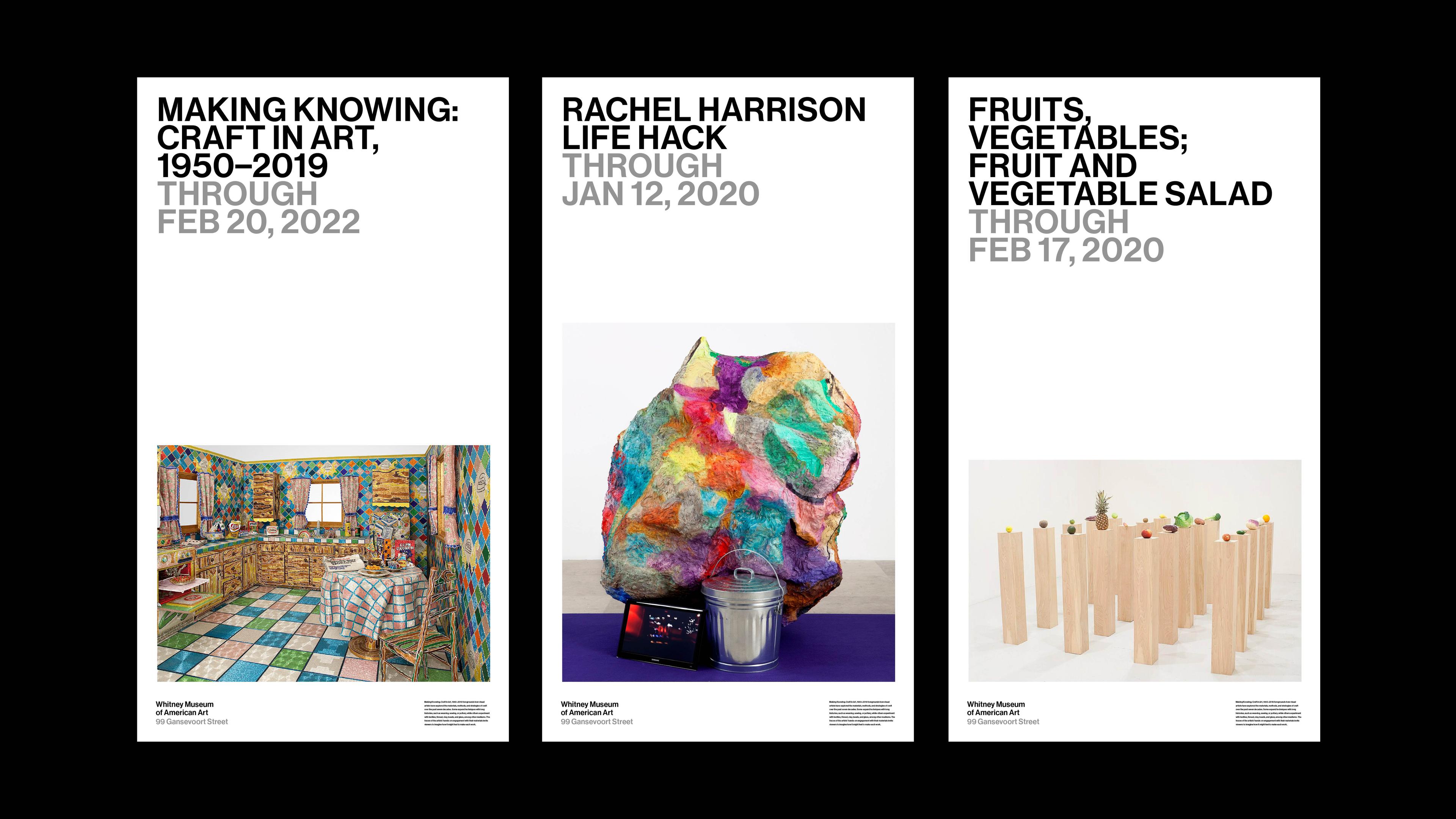 Digital advertisements for Whitney