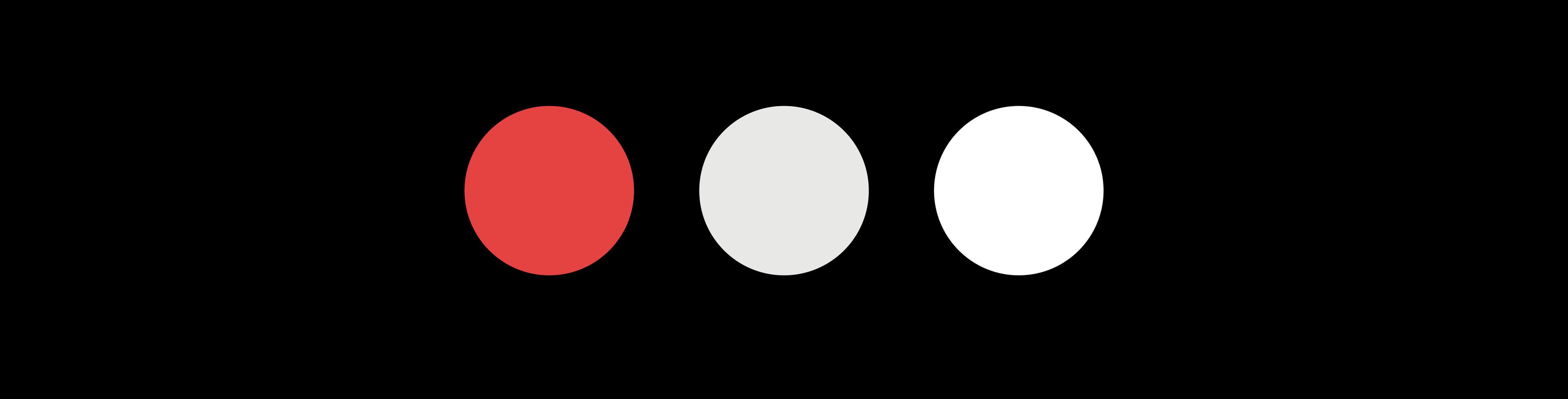 Color palette of 5BBC (red, white and grey)