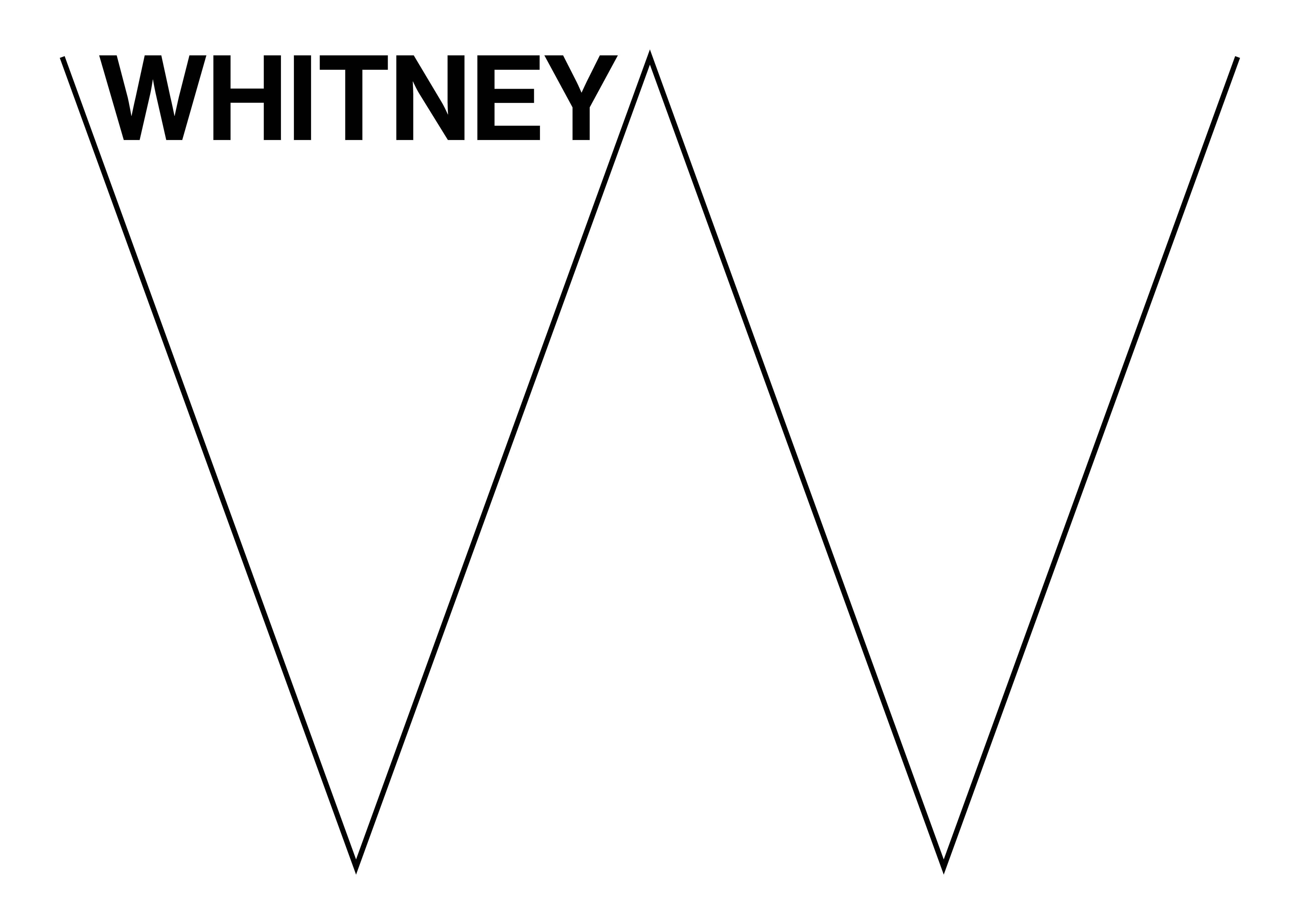 Whitney logo on a white background