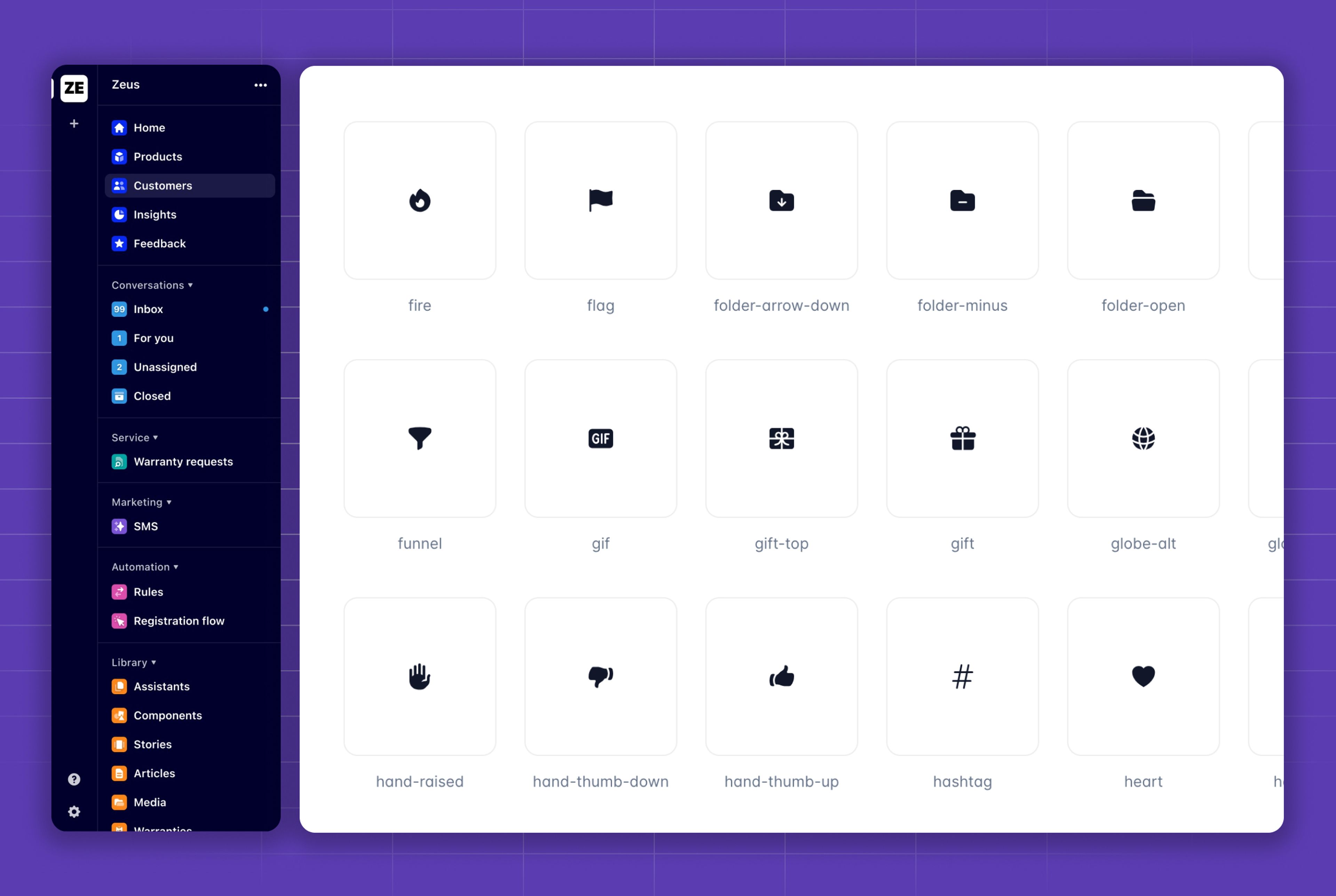 Layerise icons