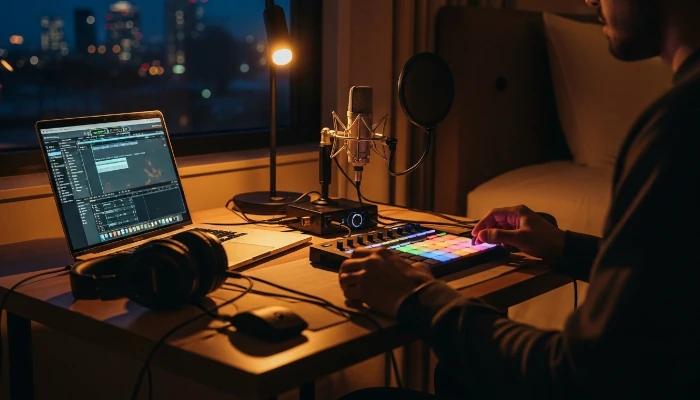 Você está em um quarto de hotel, de repente, vem uma melodia incrível na cabeça