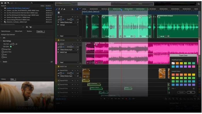 adobe audition com biblioteca de sons inclusa