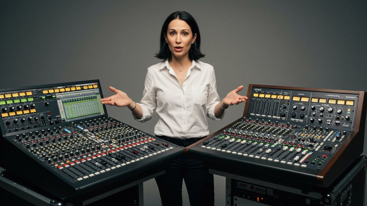Mesa de Som: Qual a Melhor Escolha, Analógica ou Digital?
