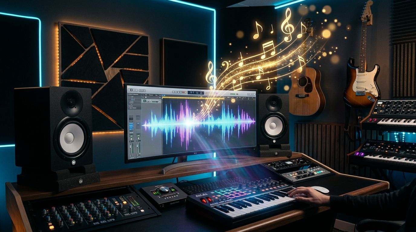 Como Usar o SUNO para Produzir Músicas de Alta Qualidade no seu Home Studio