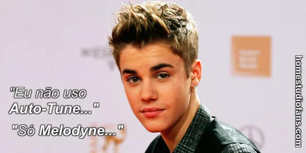 Justin Bieber Admite Usar o Plugin Melodyne em seu Vocal