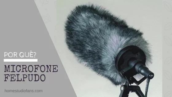 Por Que Alguns Microfones São Tão Felpudos?