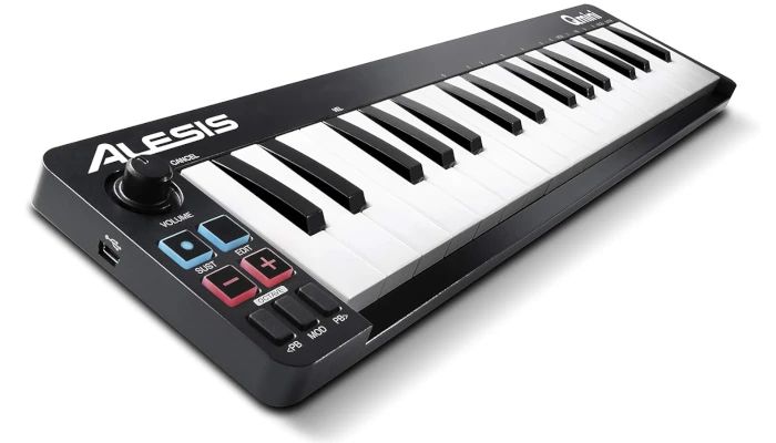 Teclado Controlador USB MIDI Alesis Qmini 32 Teclas