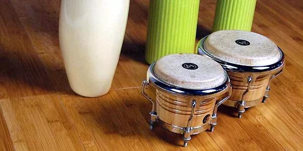 Piso de Bambu para o Estúdio de Gravações