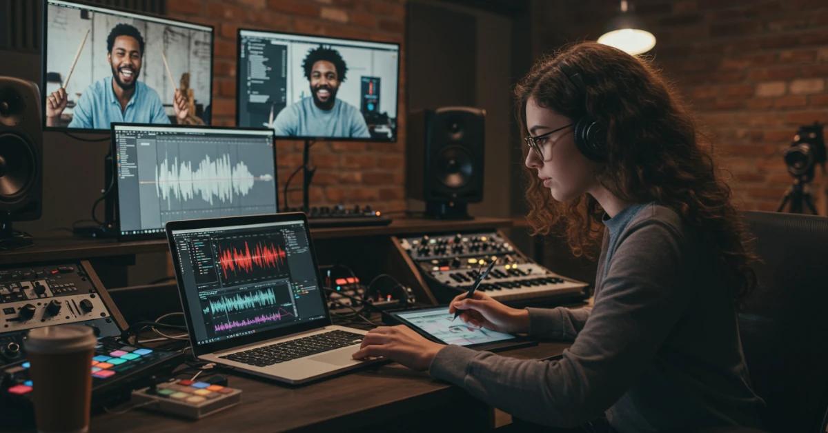 5 Benefícios de Produzir Música Online com Outros Produtores (e Como Começar)