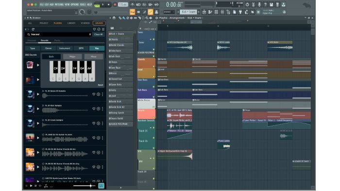 FL Studio Interface Atual