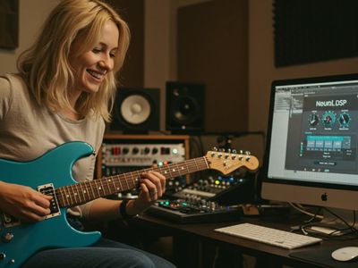 Grave Guitarra Elétrica Sem Amp com Neural DSP Fácil!