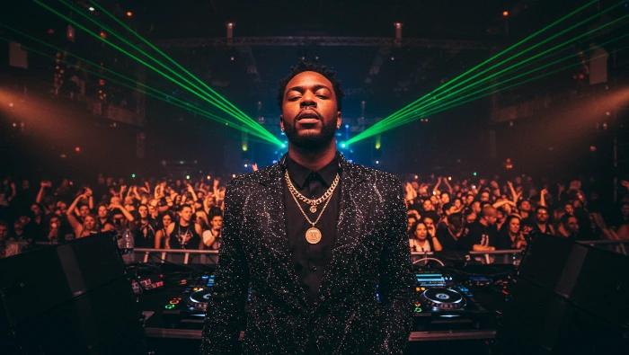 dj sentindo a vibe do público