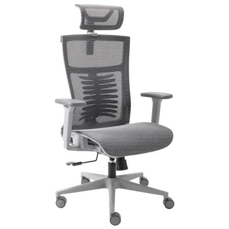 Cadeira de Escritório Ergonômico Cinza Elements Vertta Pro