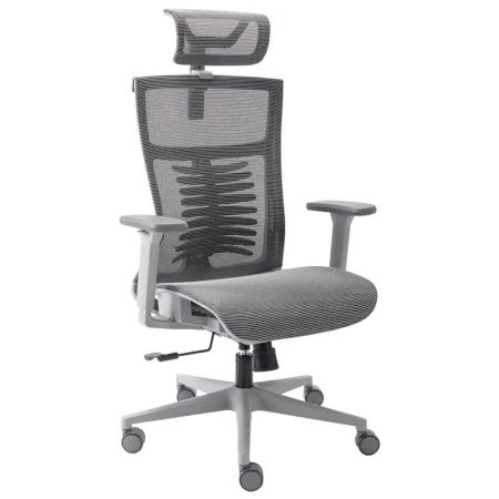 Cadeira de Escritório Ergonômico Cinza Elements Vertta Pro