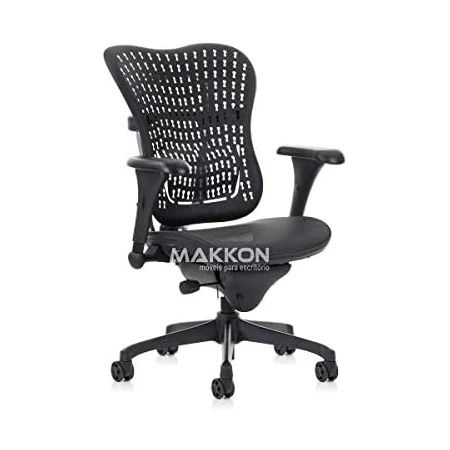 Cadeira Escritório Preta MK-50A - Makkon 