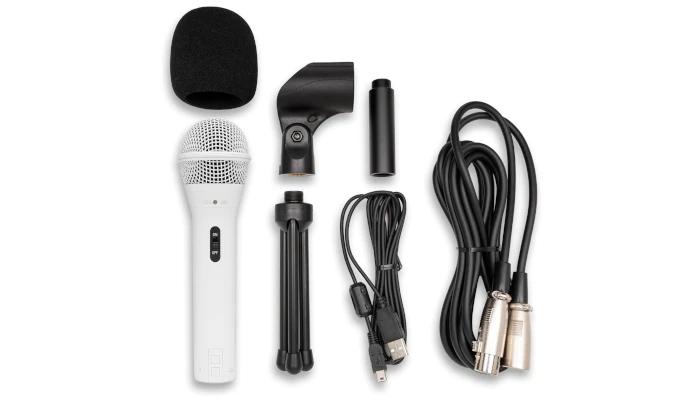 Samson Q2U Microfone Dinâmico Portátil USB Gravação e Podcasting Pacote