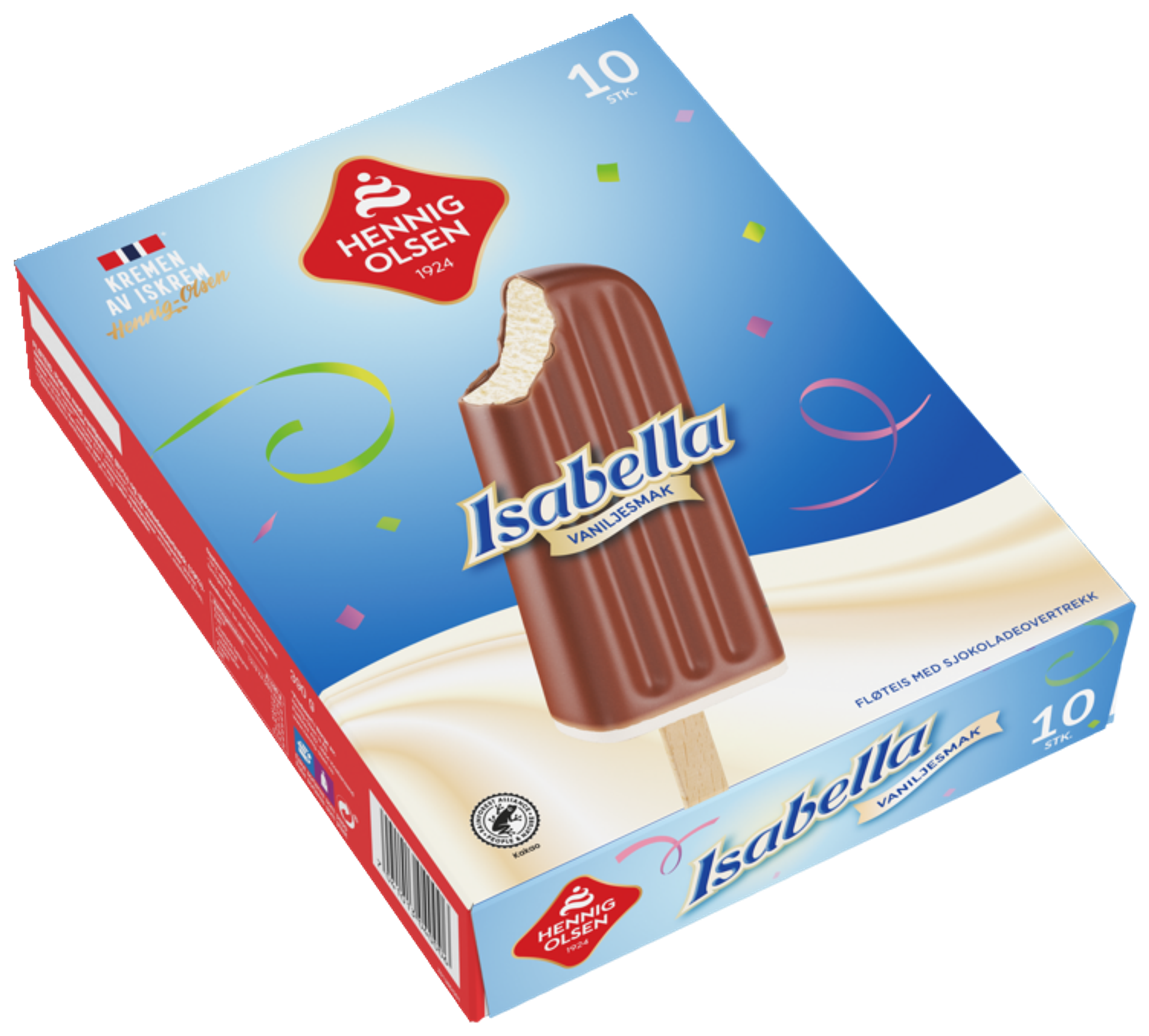 Sparepakke Isabella Fløteis - 1L