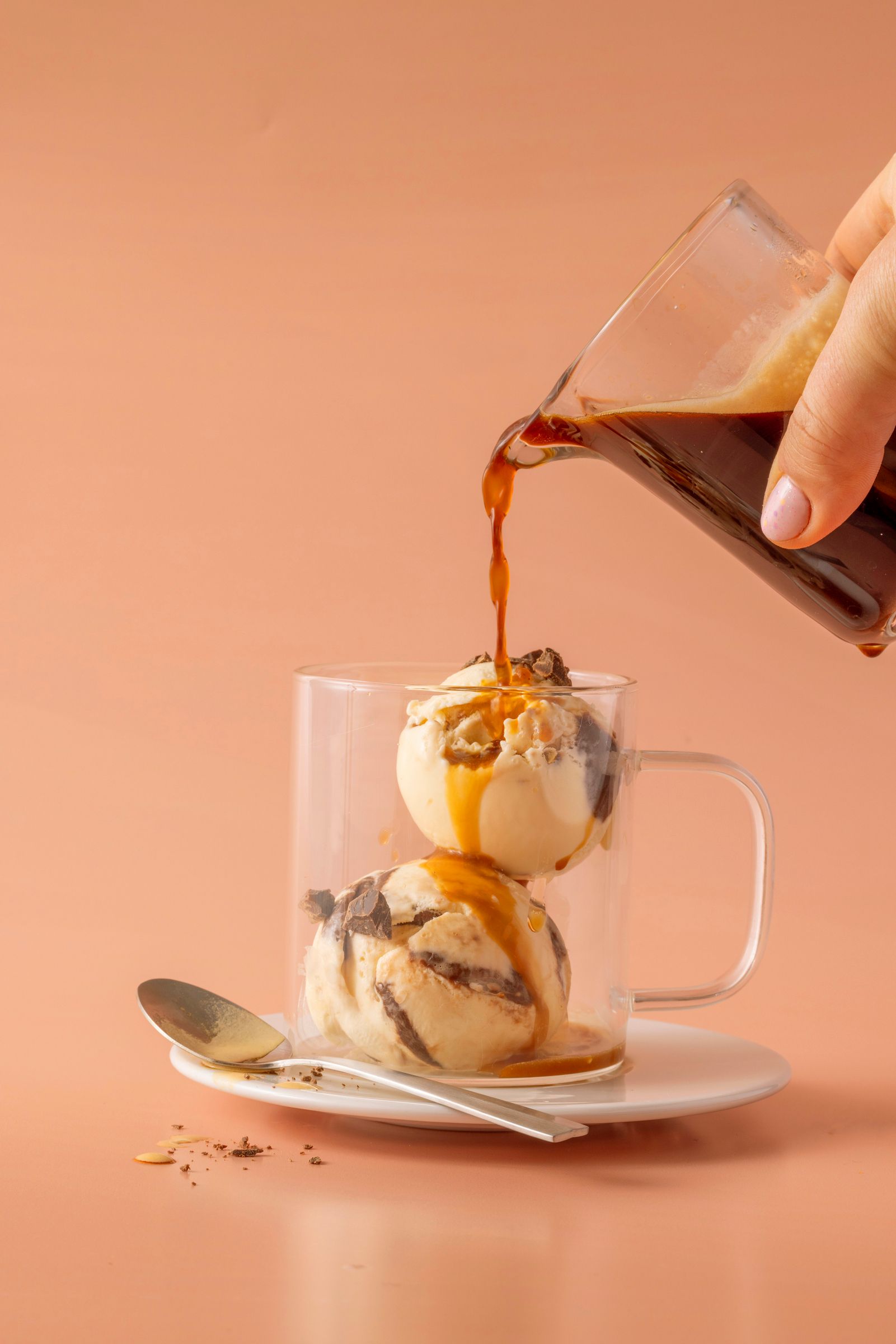 Affogato med vaniljeis - verdens enkleste dessert