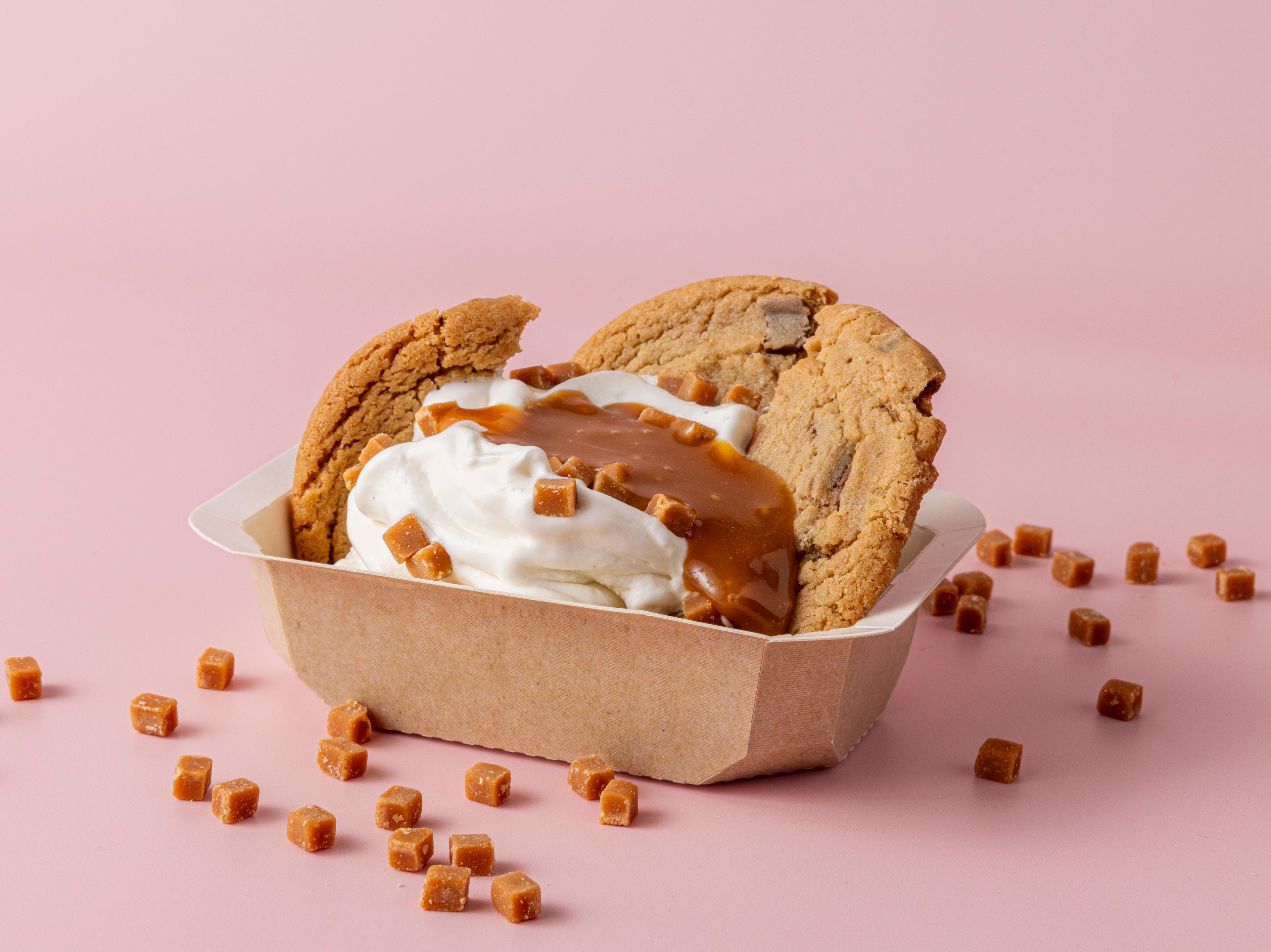 Cookie med Softisvulkan