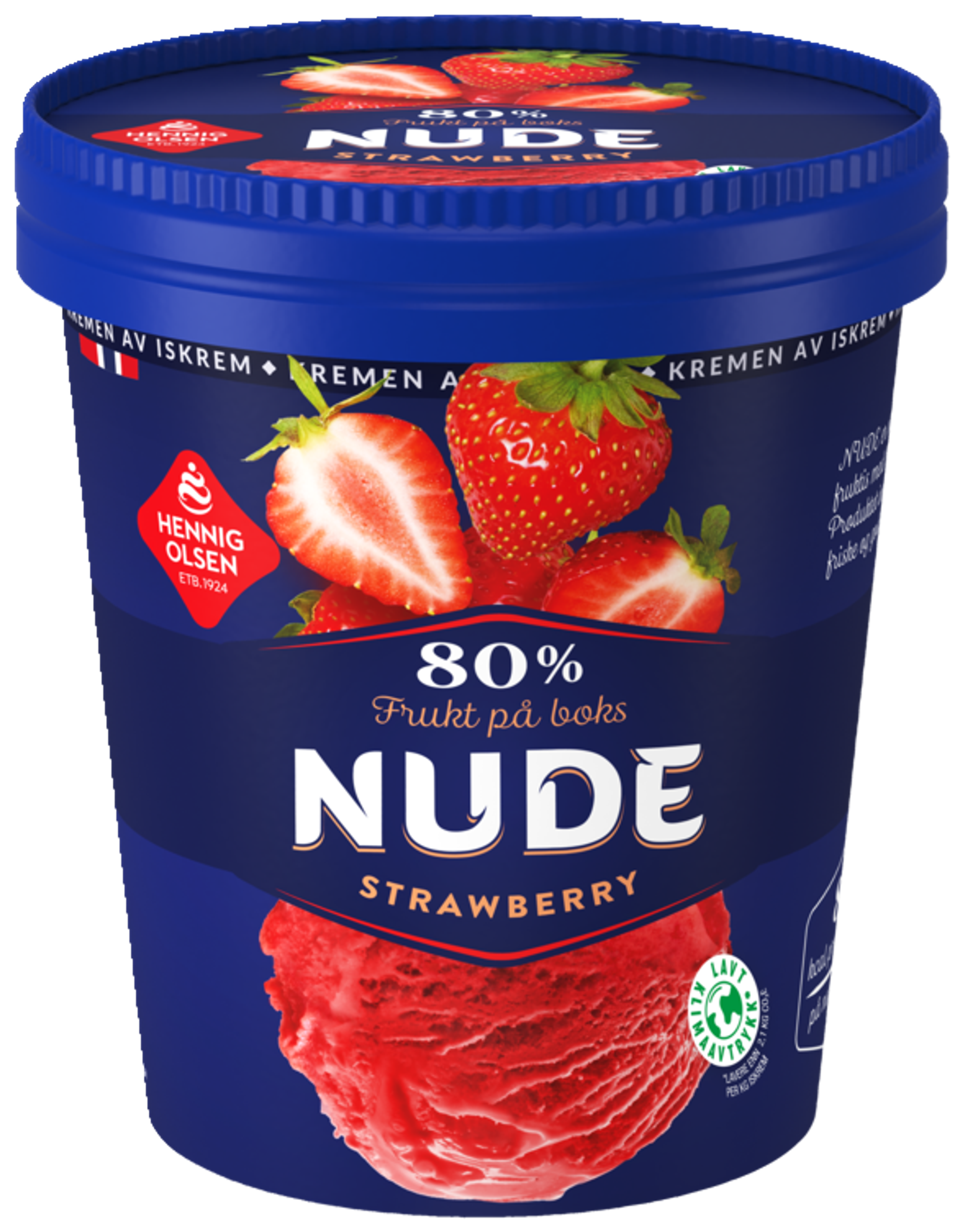 Nude Strawberry 80% frukt