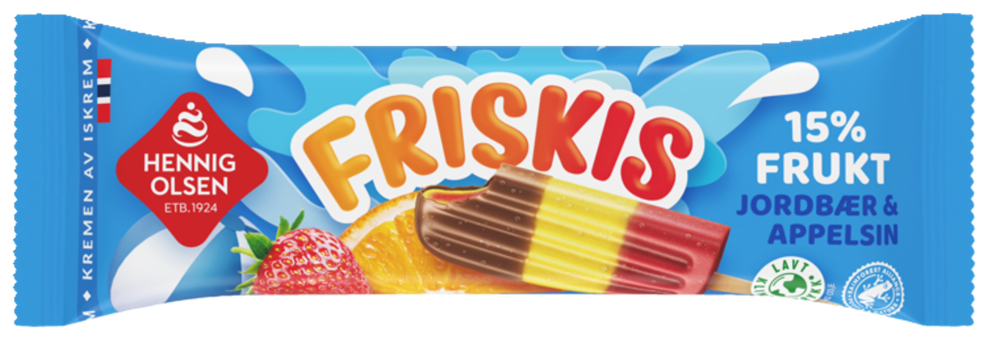 Friskis Jordbær/appelsin - 1N