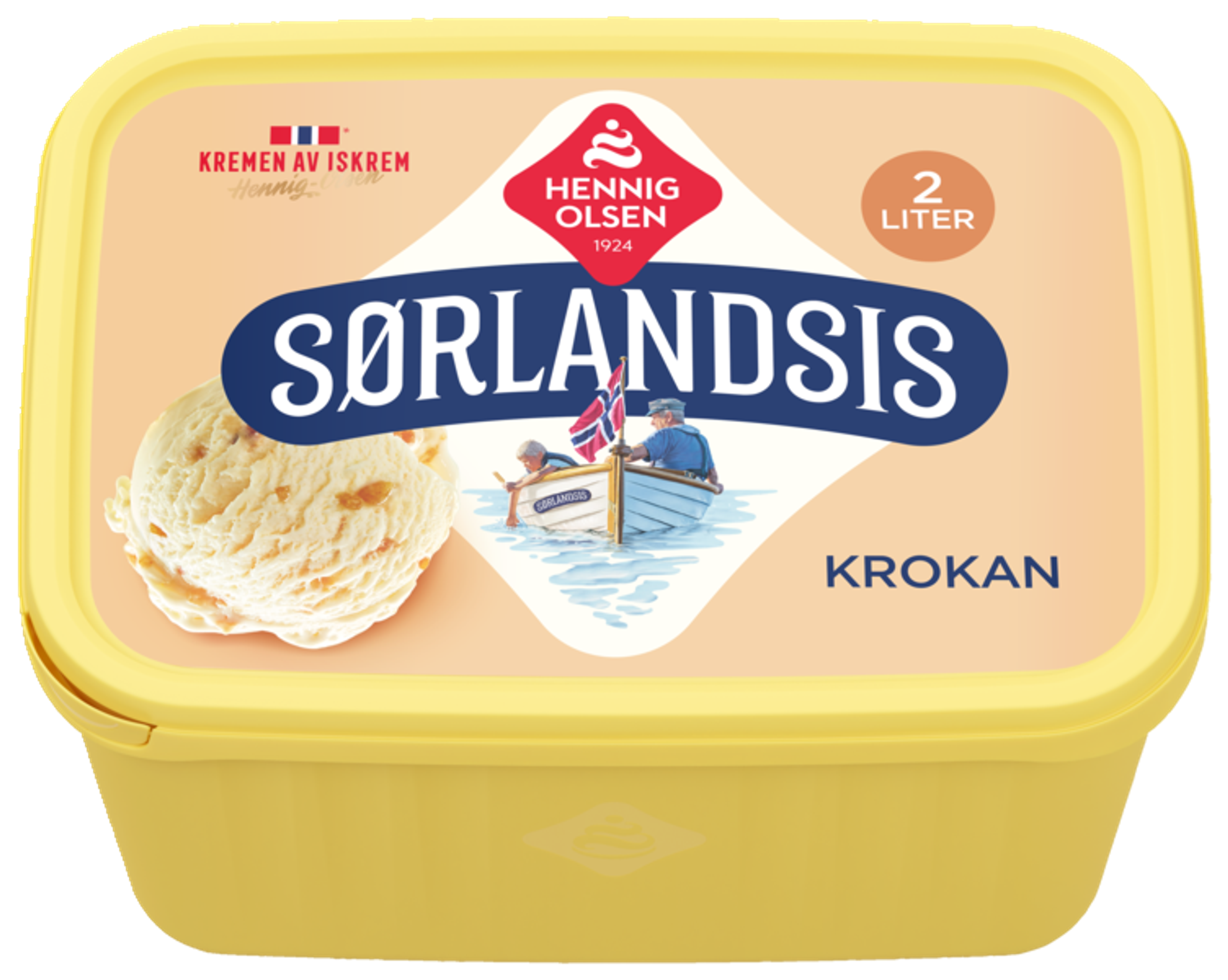 Sørlandsis Krokan 2l Fløteis - 1C