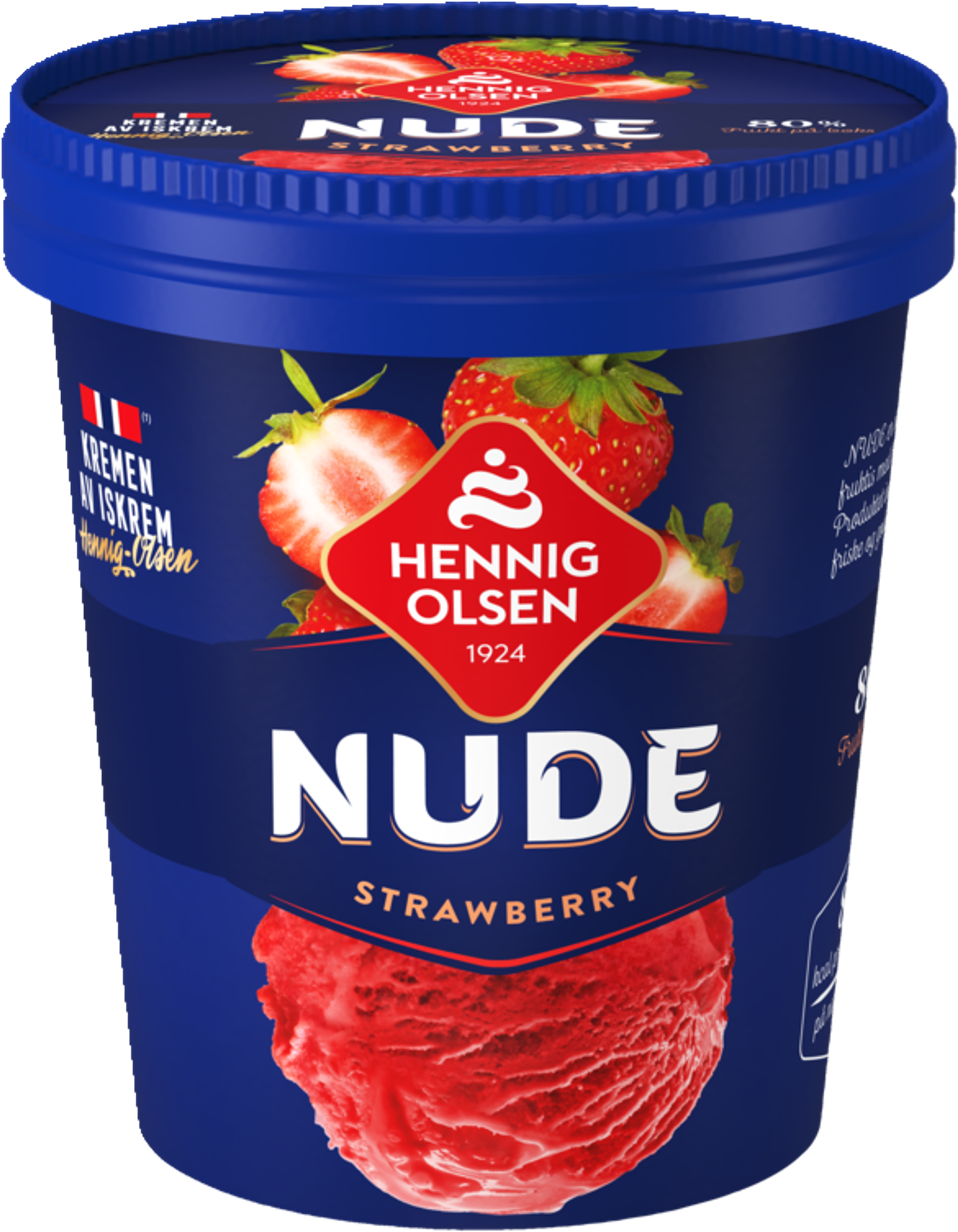 Nude Strawberry 80% frukt