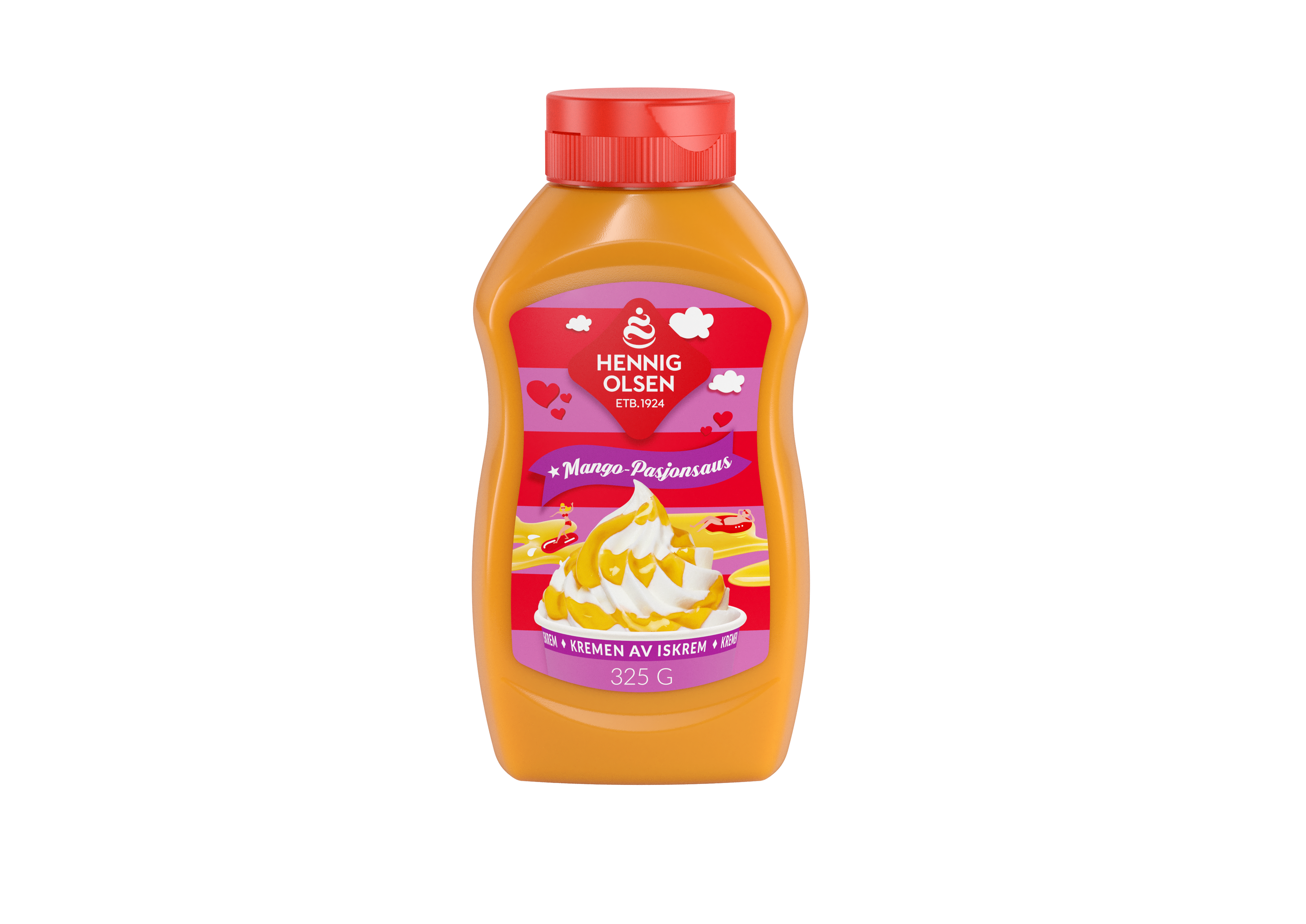 Mango- Pasjonsaus 325g