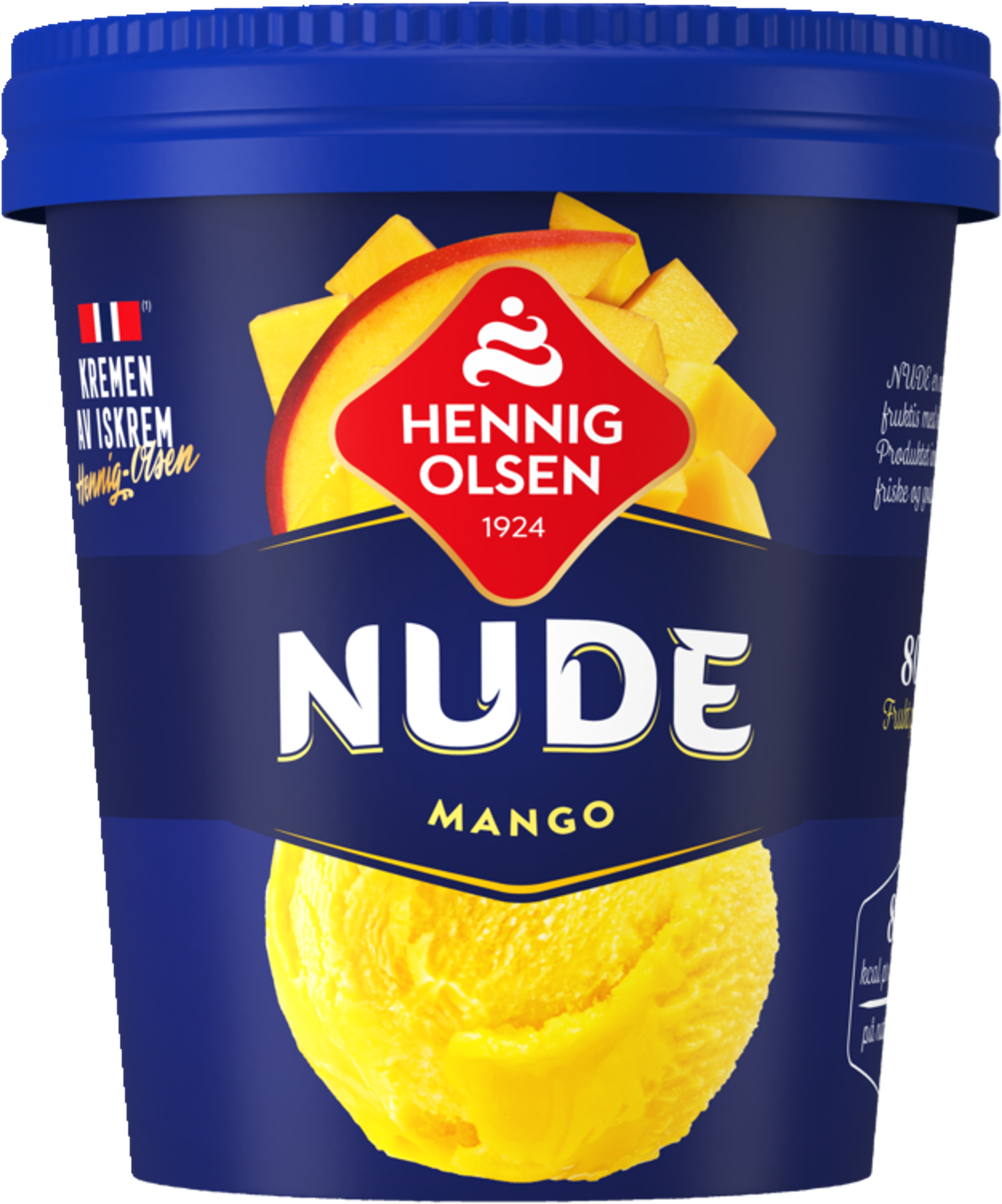 Nude Mango Sorbet 500ml 80% Frukt - 1N