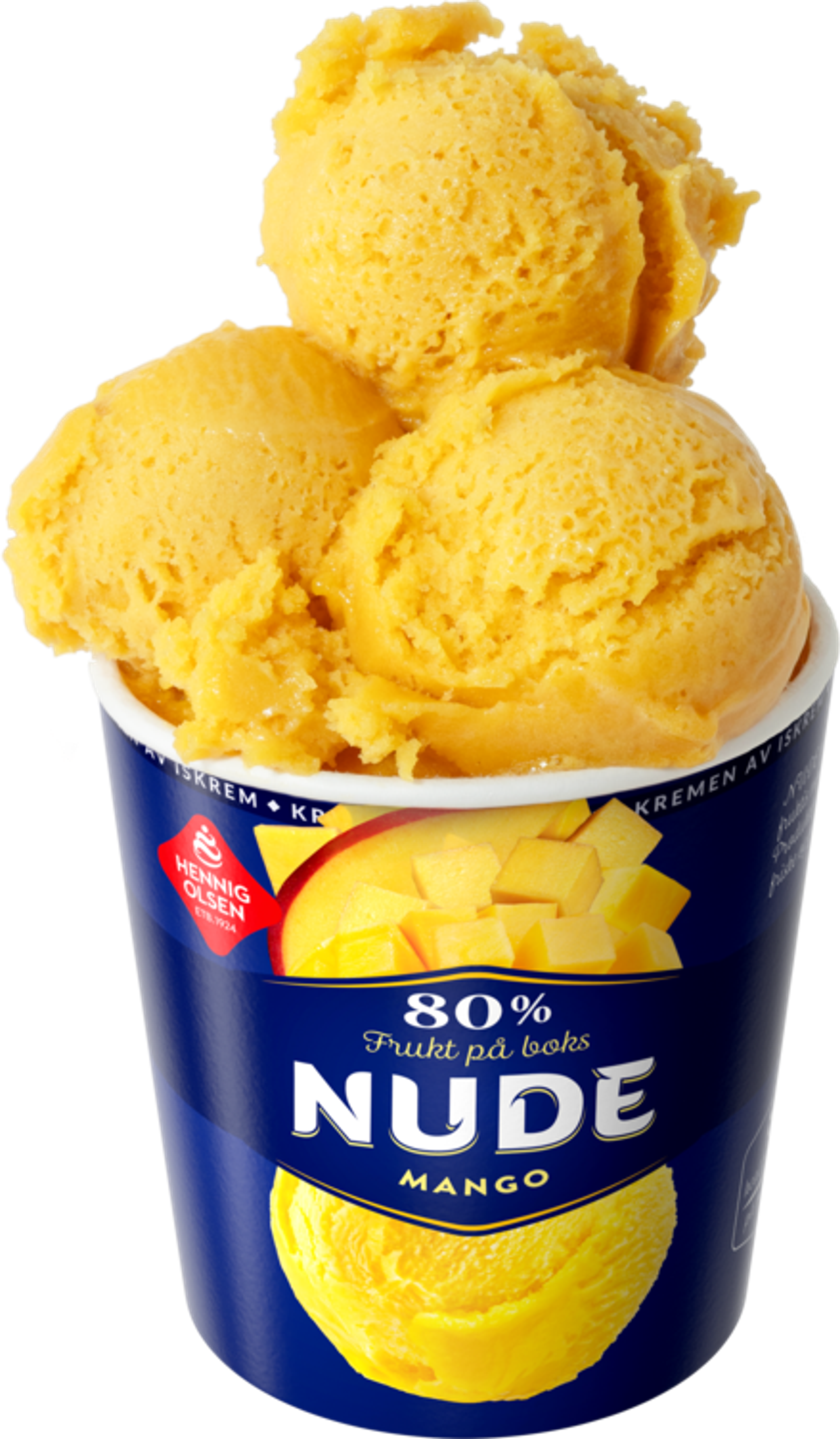 Nude Mango Sorbet 500ml 80% Frukt - 1X