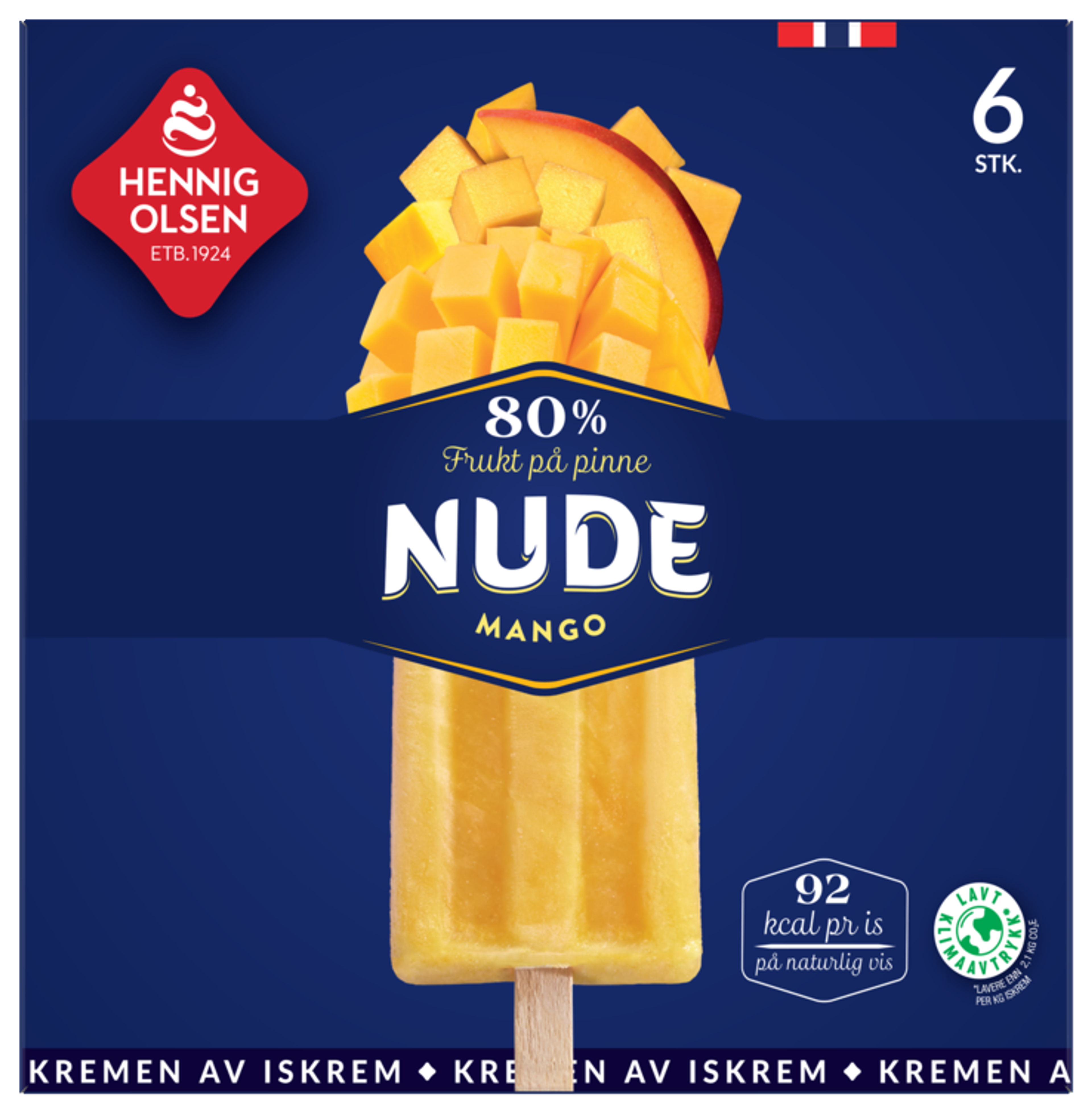 Nude Mango 6pk - 1N