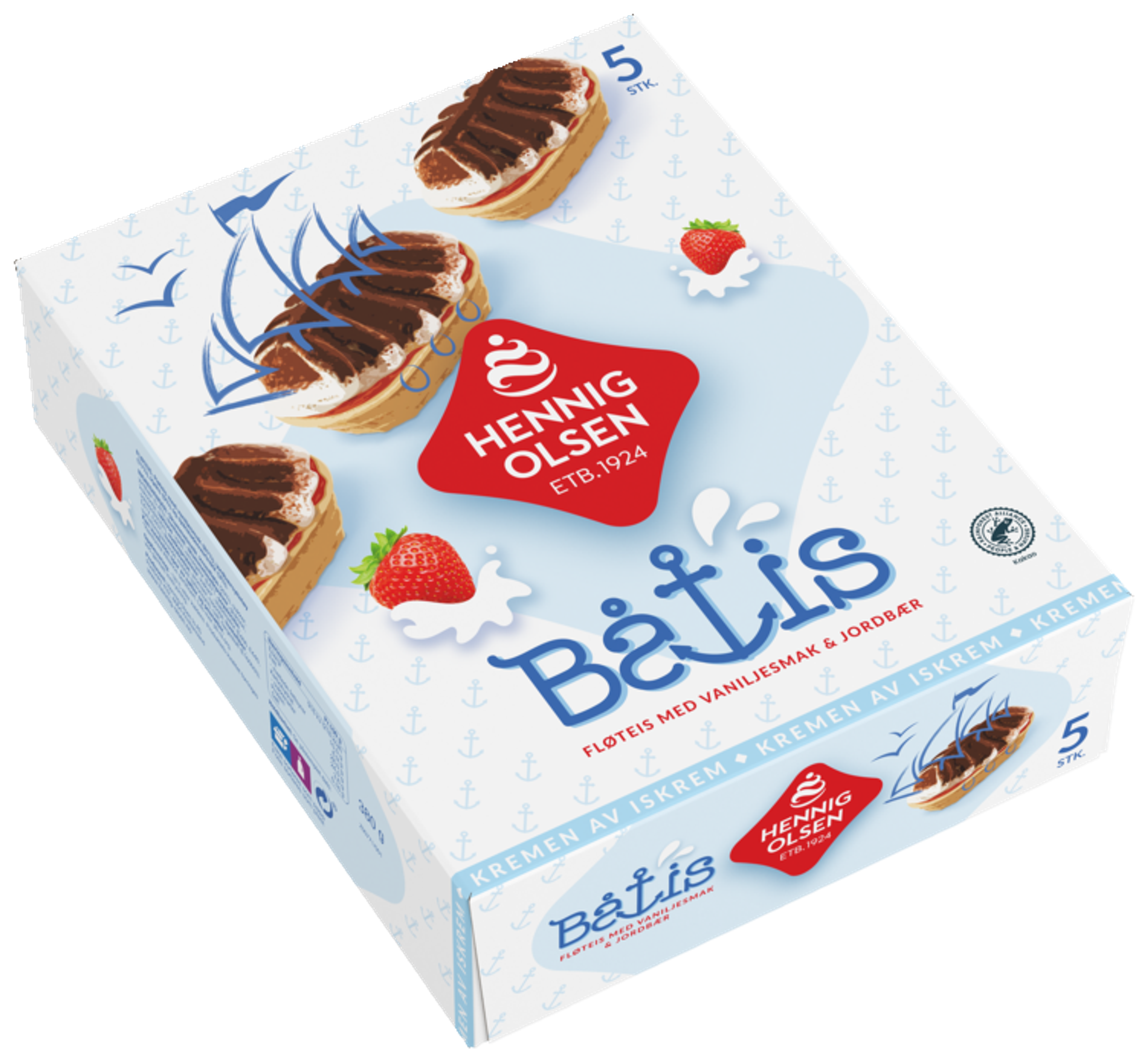 Sparepakke Båtis Fløteis - 1L