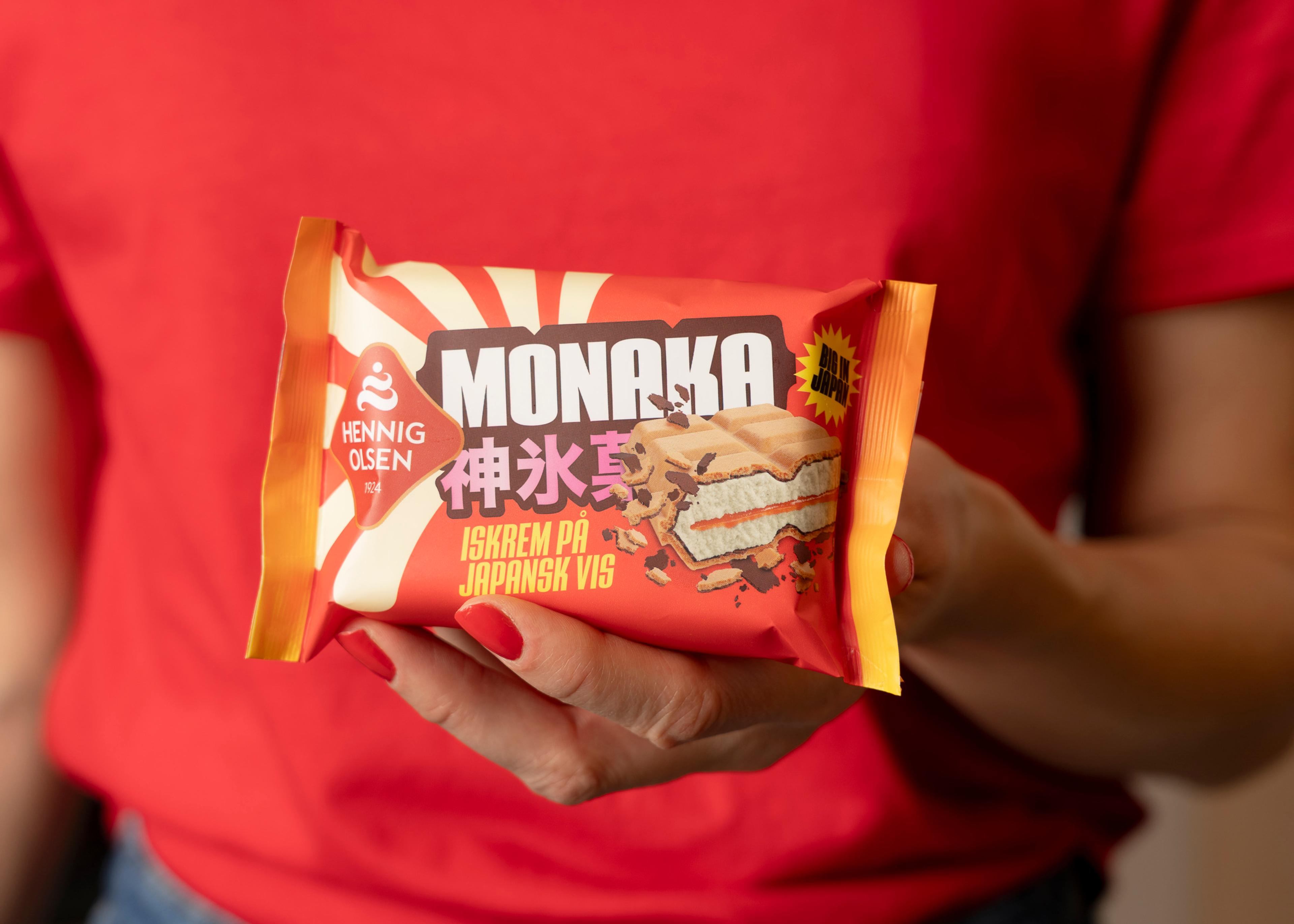 Nyheten Monaka fra Hennig-Olsen kan nytes både kald og varm