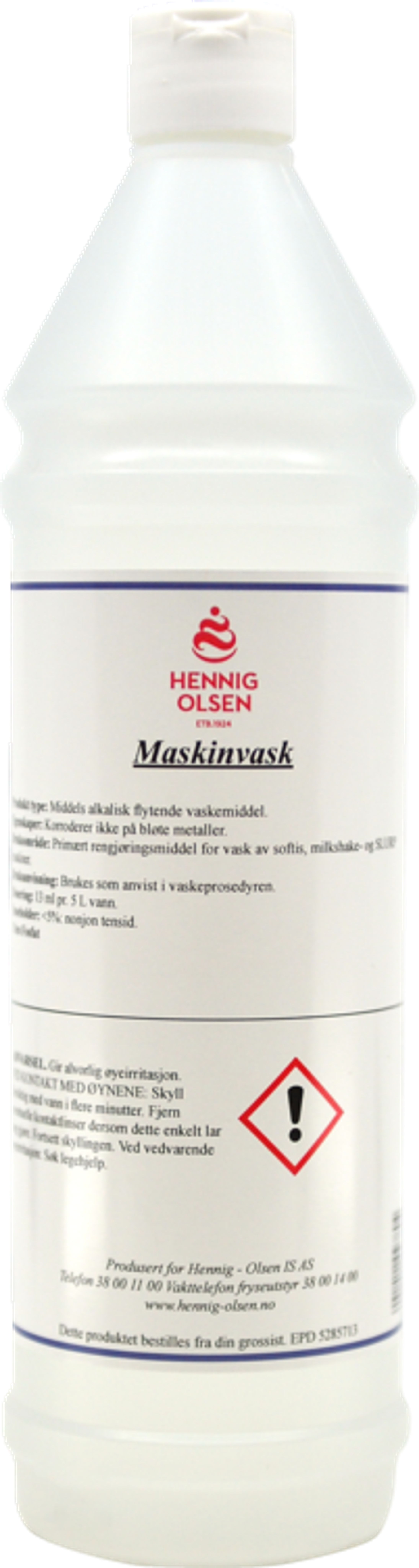 Softismaskinvask Vaskemiddel Til Milkshake/softismaskiner 1l - 1N