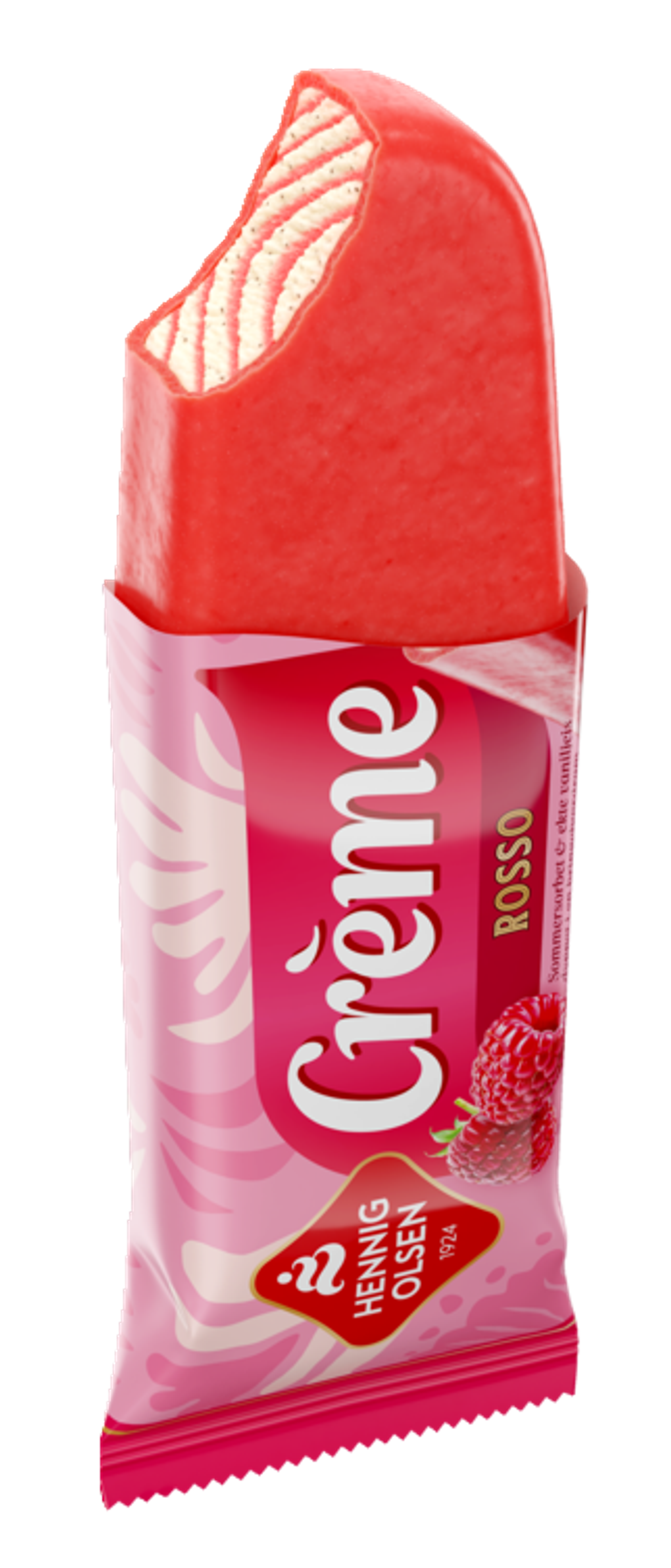 Crème Rosso Fløteis og Sorbet - 1X