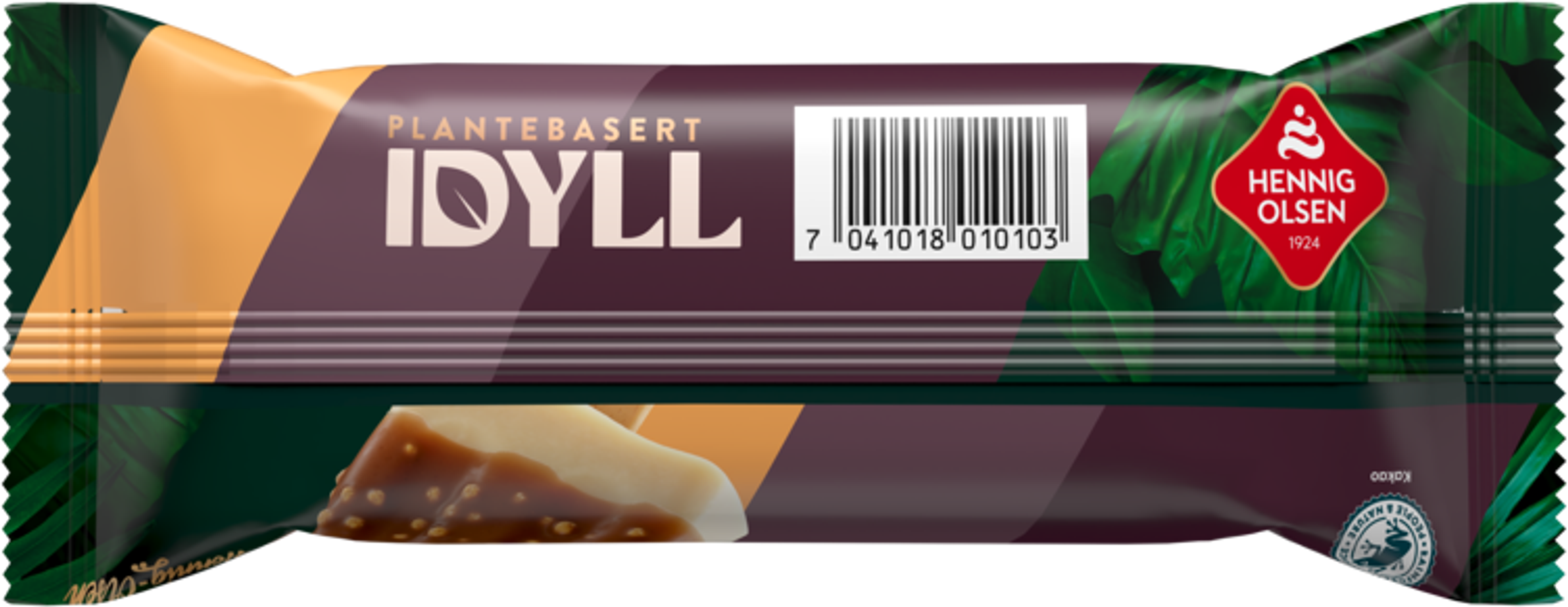 Idyll Salt Karamell 100ml Plantebasert - 7N