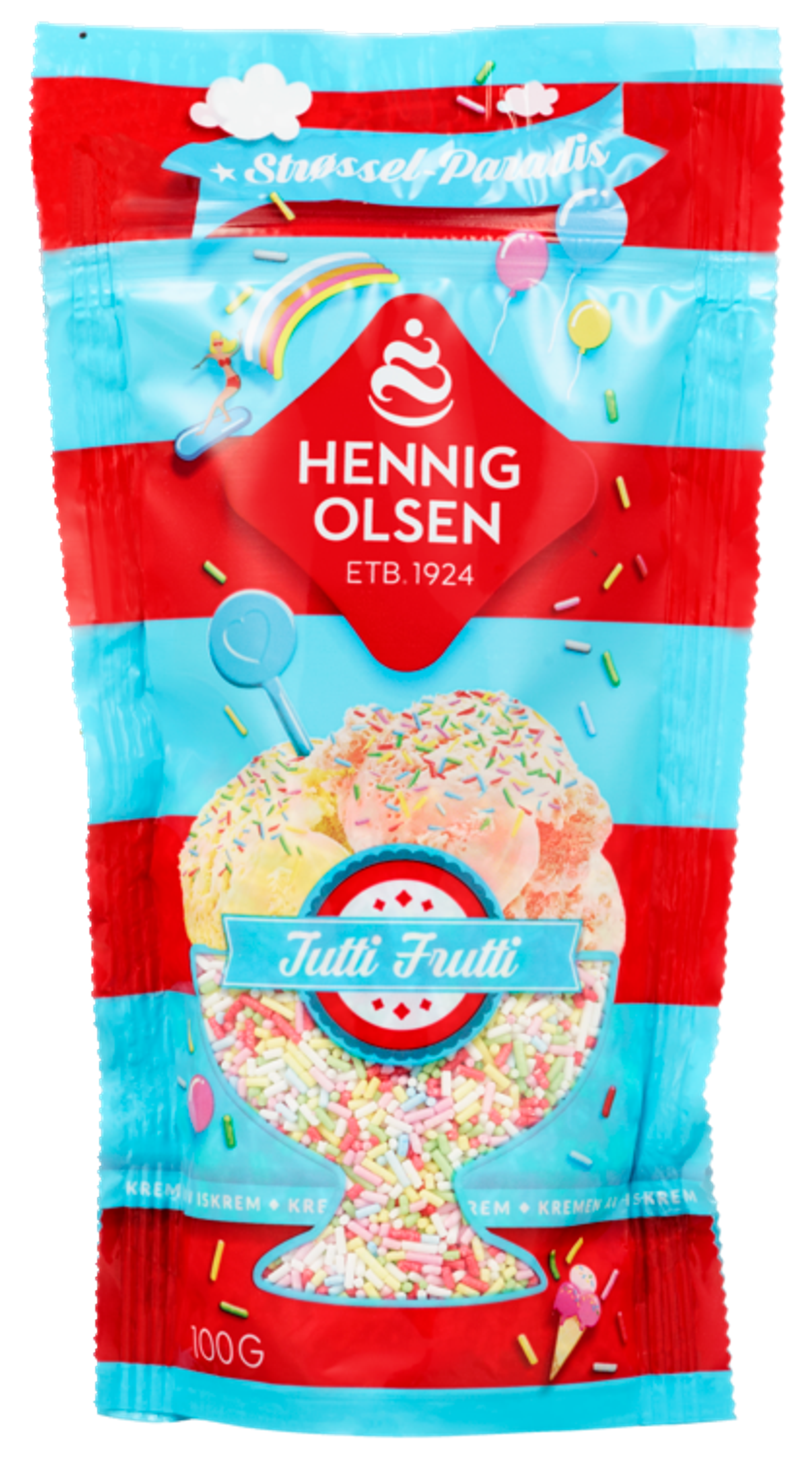 Tutti Frutti Strøssel 100g - 1N