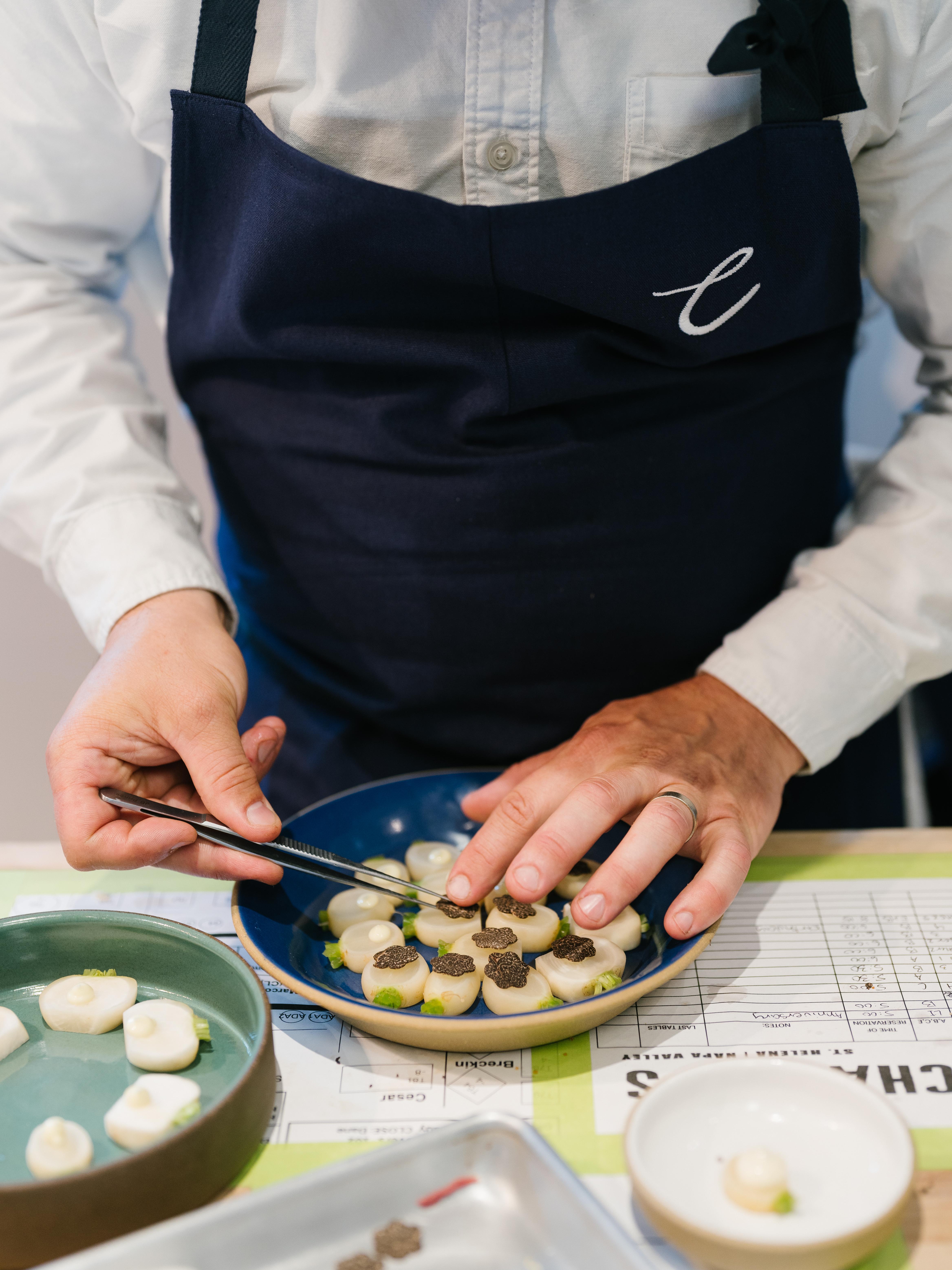 Elliot Bell plating dish.