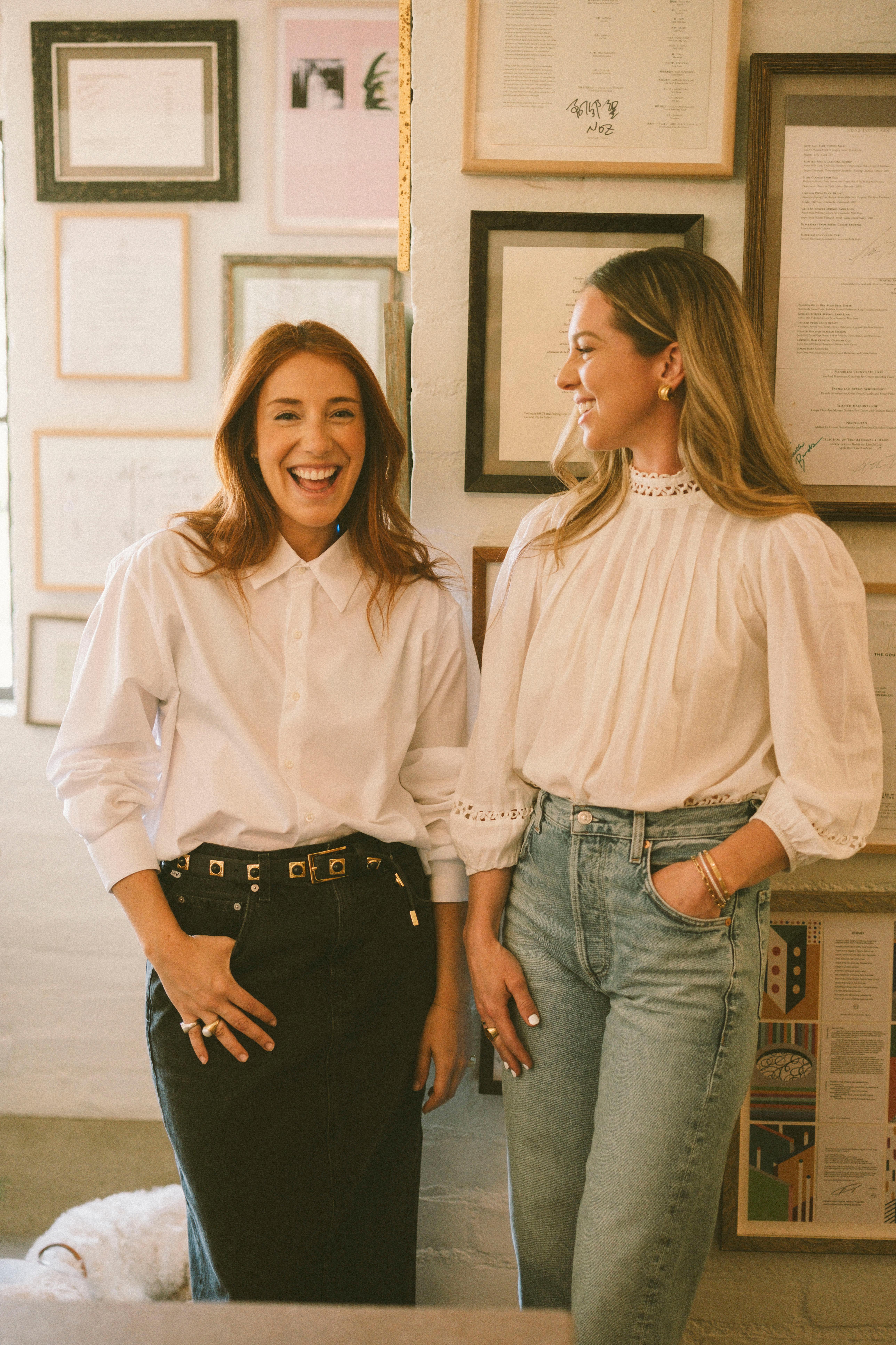 Camilla Marcus with Amanda Harlan.