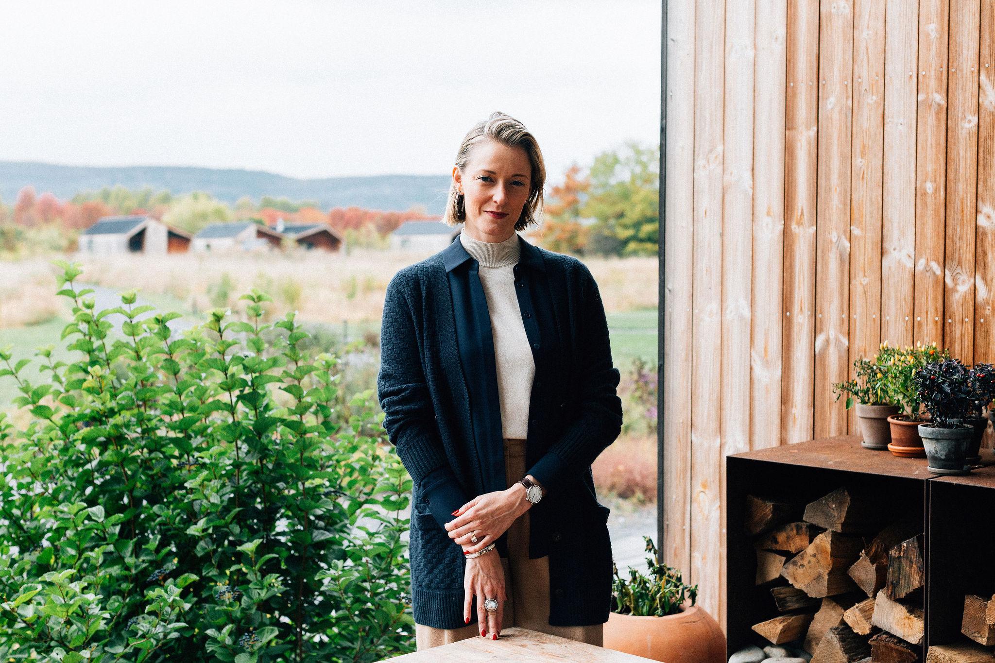 Vanessa Price at Wildflower Farms.