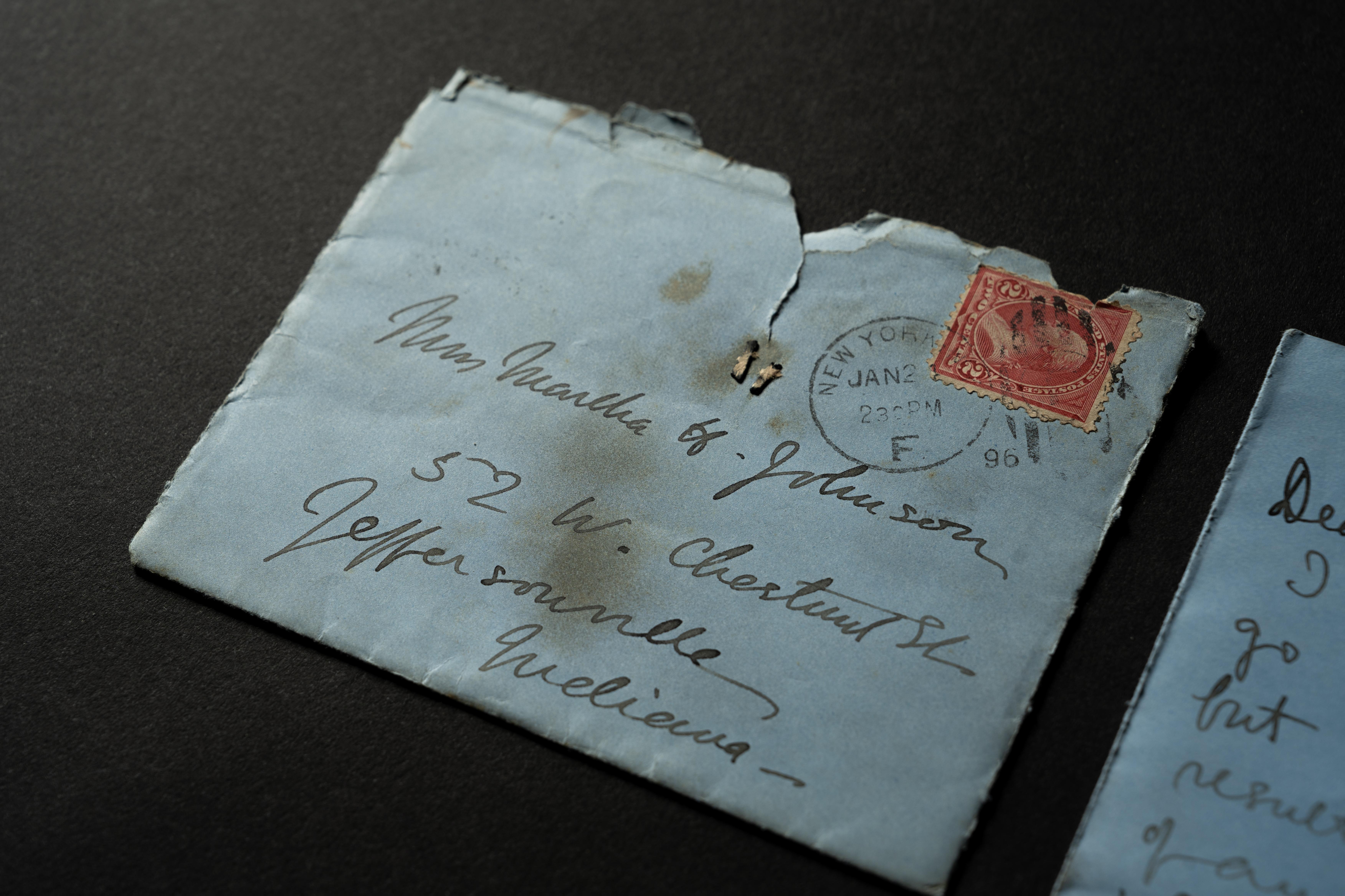 Original handwritten letter by author Richard Harding Davis.