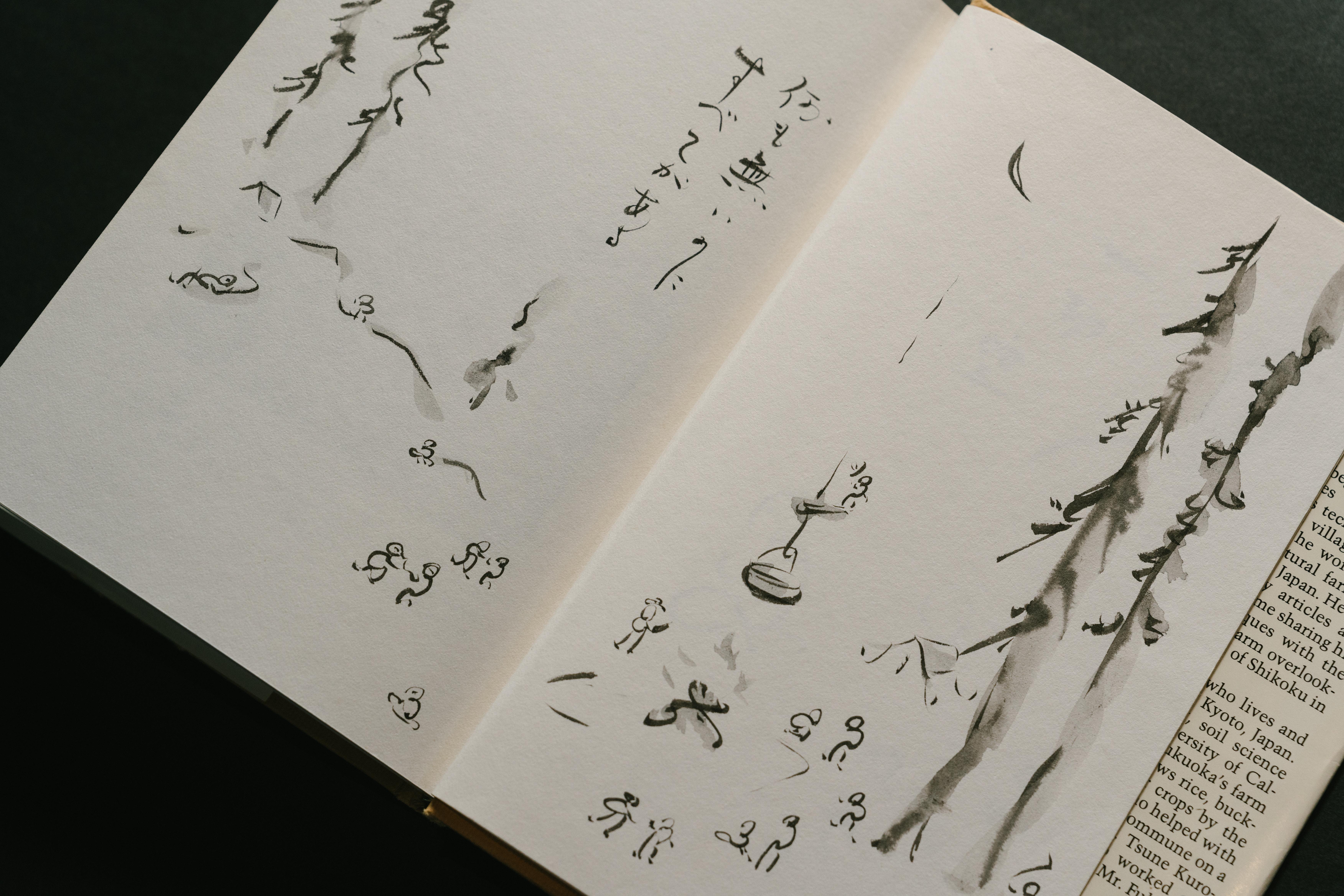 Pages of One Straw Revolution.