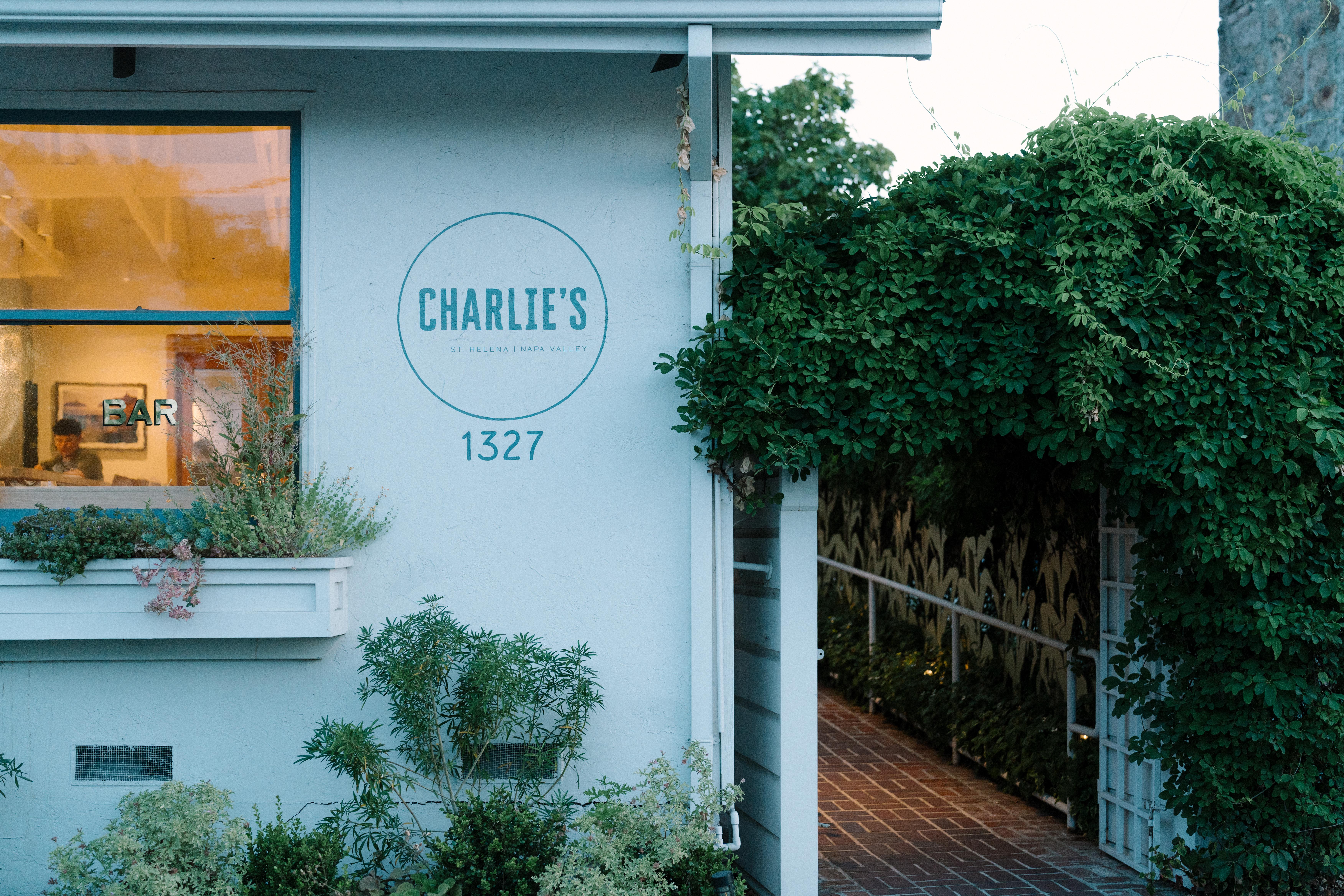 Location shot of Charlie's Napa Valley.