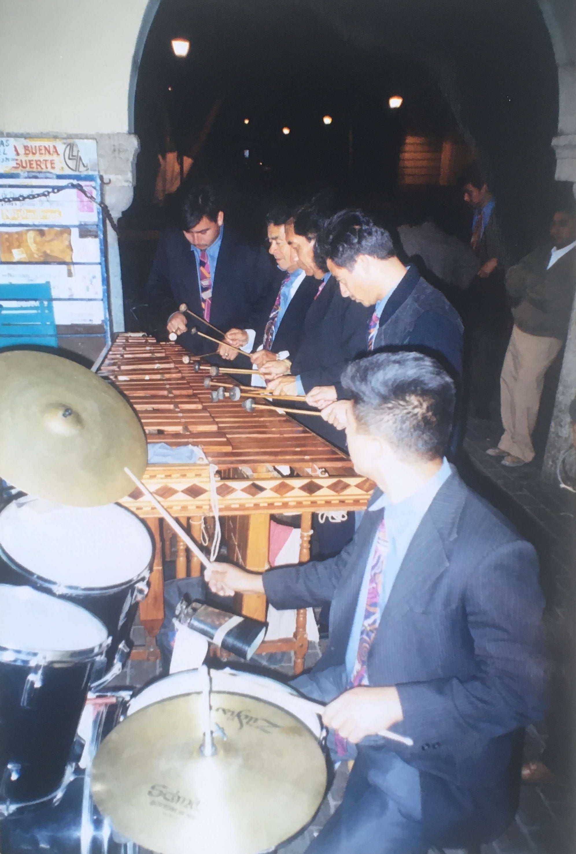 Marimba band Oaxaca.