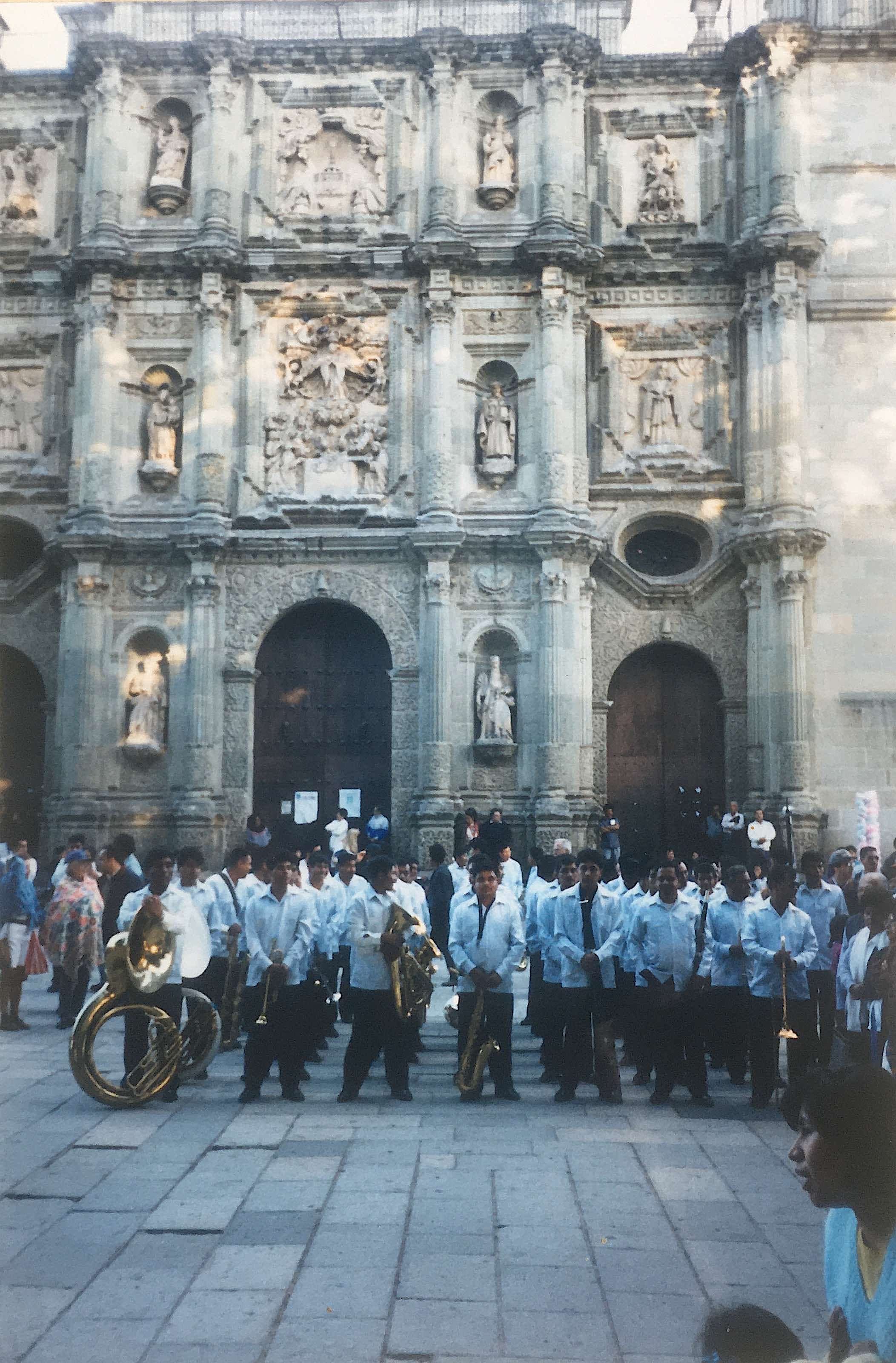 Musicians in Oaxaca.